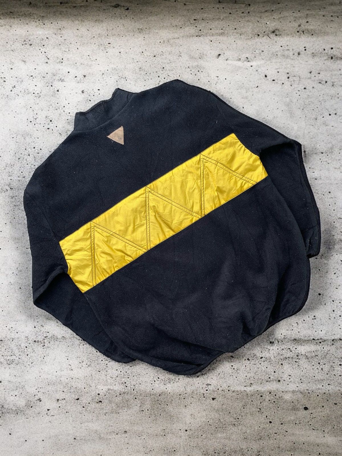 Kansai Yamamoto 🔥Vintage Kansai Sports Box Logo Fleece Sweater Half Zip Size US M / EU 48-50 / 2 - 3 Thumbnail