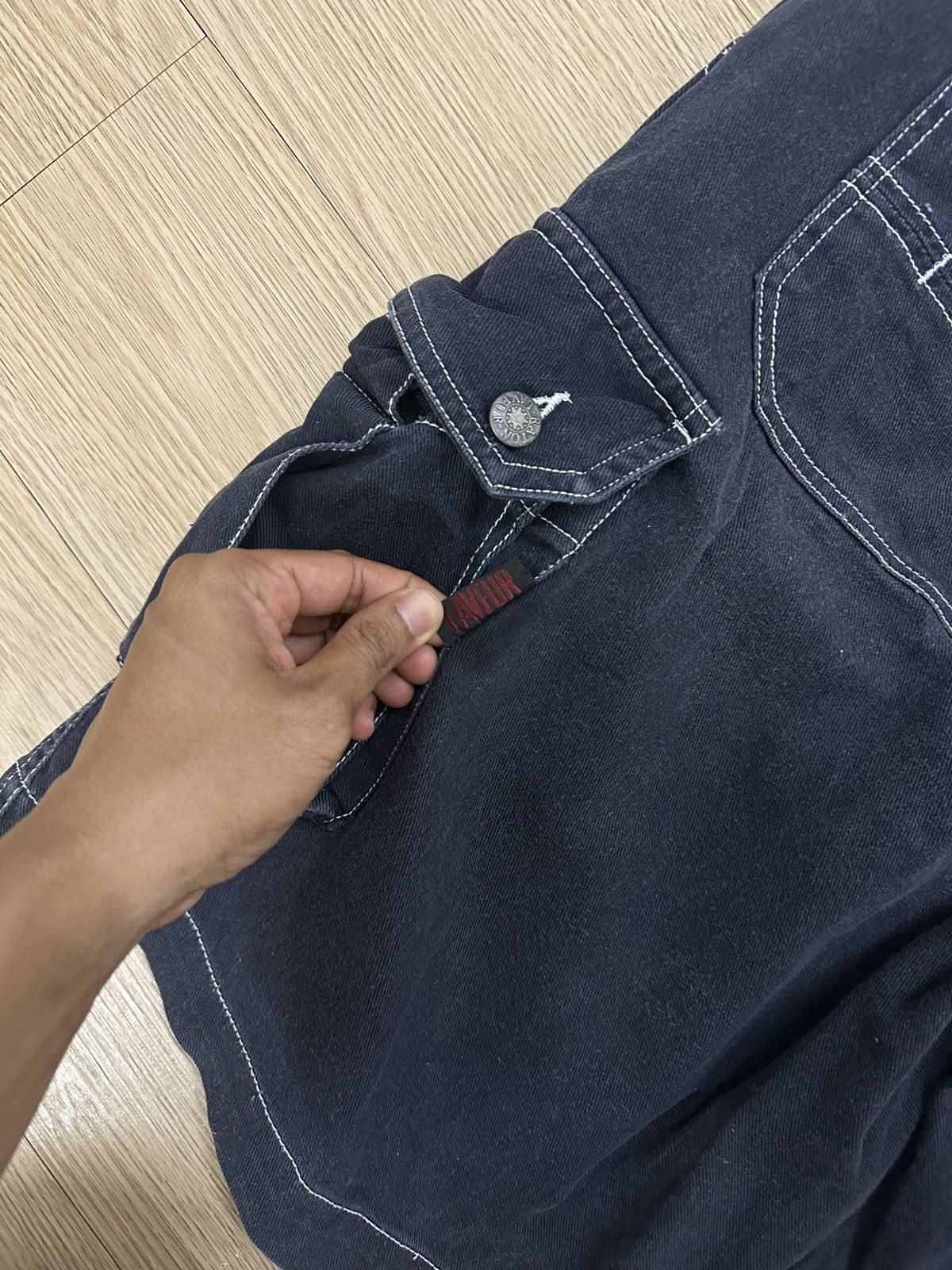 Japanese Brand Rare Raton Laveur Gorpcore Multi Pocket Baggy Cargo Jorts Size US 34 / EU 50 - 9 Thumbnail