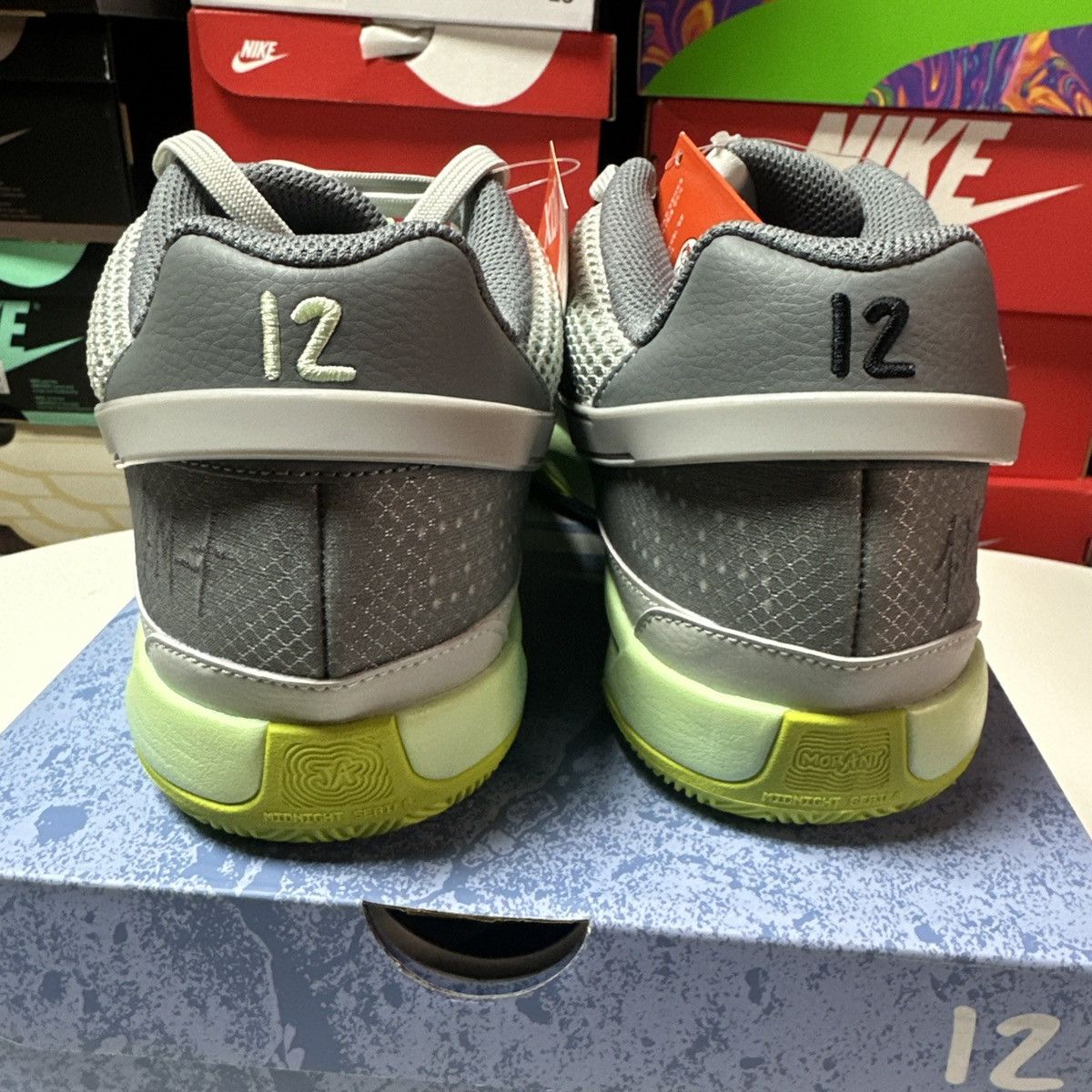 NBA × Nike New Nike Ja 1 MORANT Light Silver Mens Size 10.5 Basketball Size US 10.5 / EU 43-44 - 9 Thumbnail
