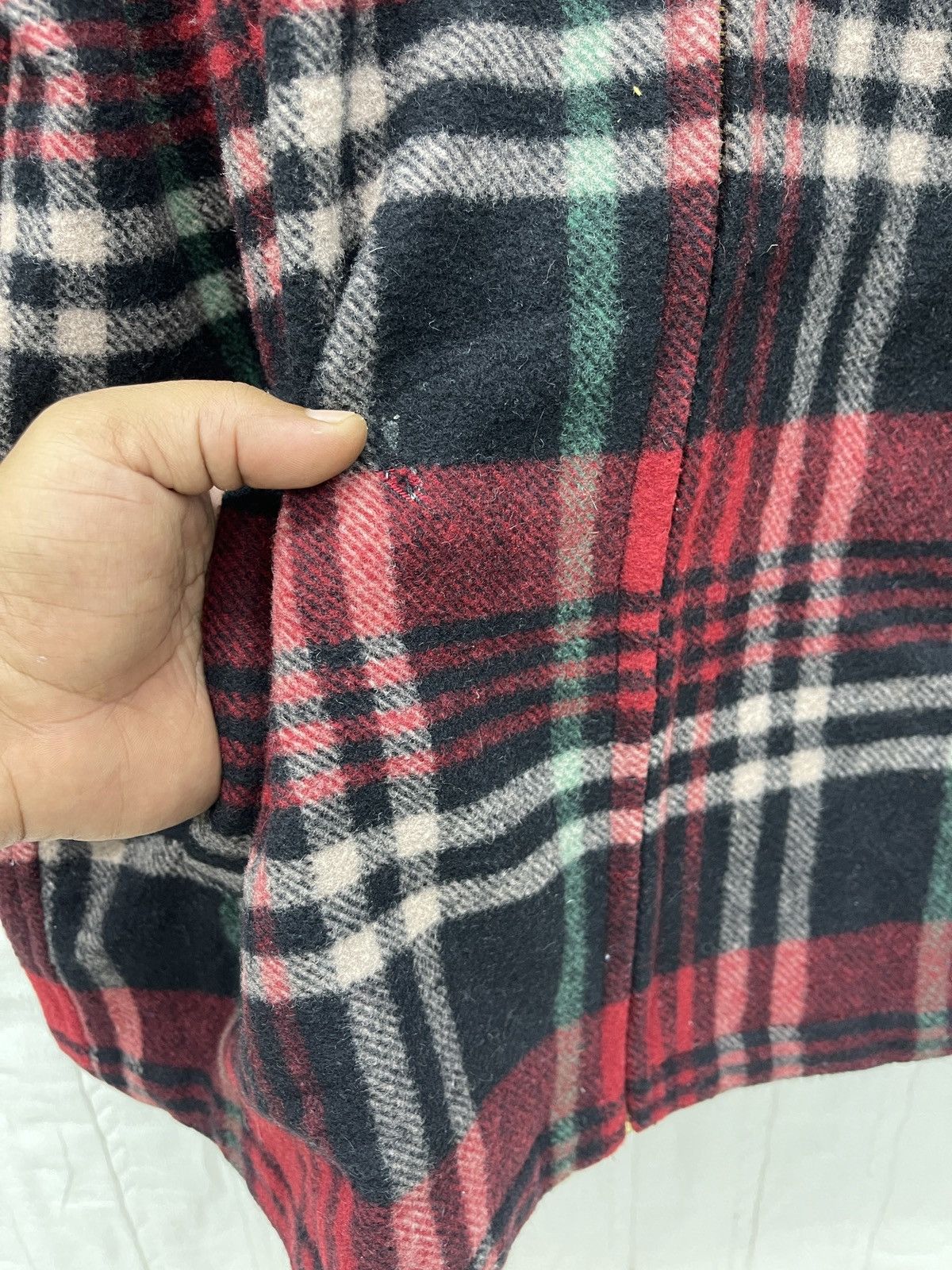 Japanese Brand × Oshkosh × Vintage STEALS💥VTG OSHKOSH B’GOSH WOOL JACKET TARTANS Size US L / EU 52-54 / 3 - 14 Thumbnail