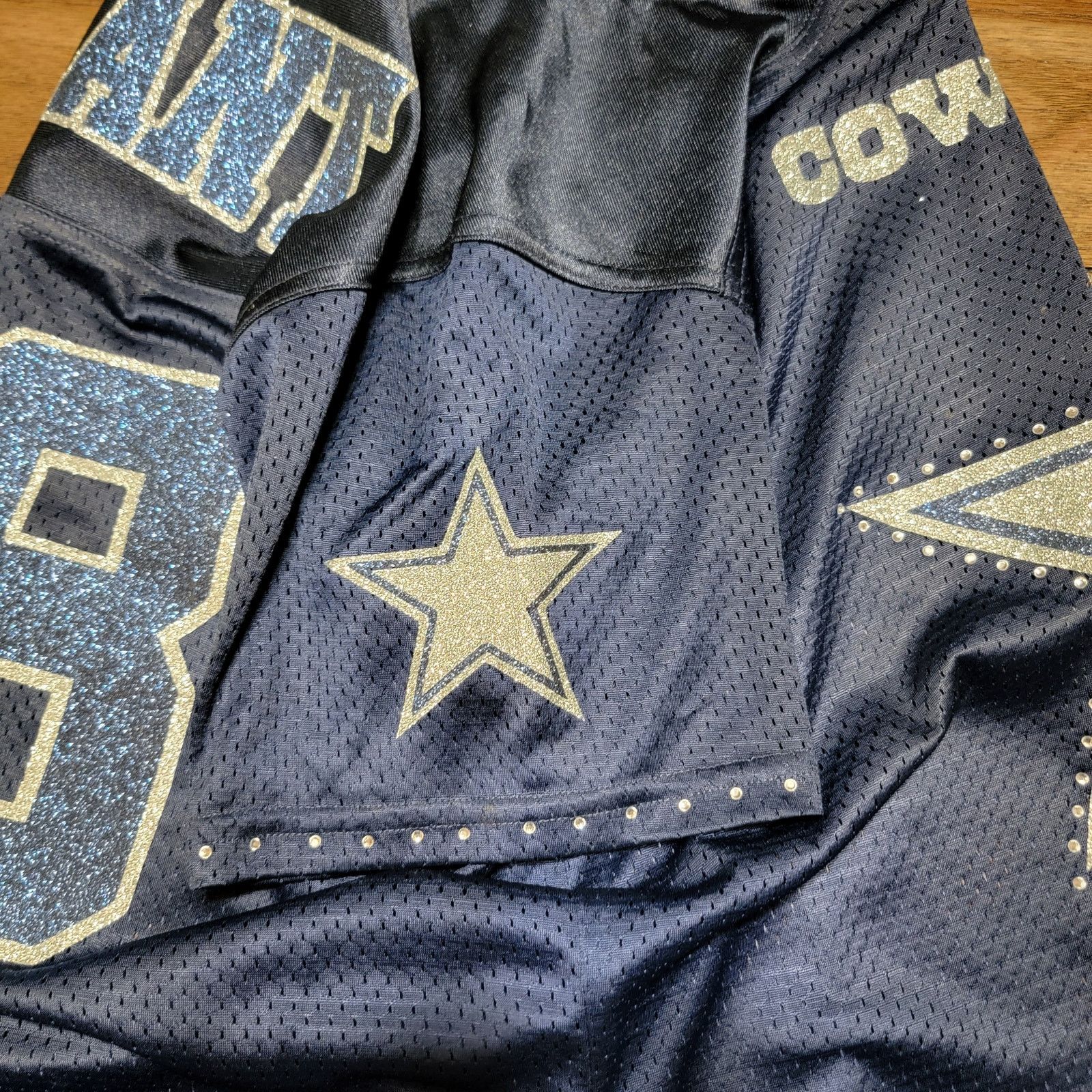 Other Dallas Cowboy Glitter Jersey #88 Dez Bryant - Size Medium Size M / US 6-8 / IT 42-44 - 8 Thumbnail