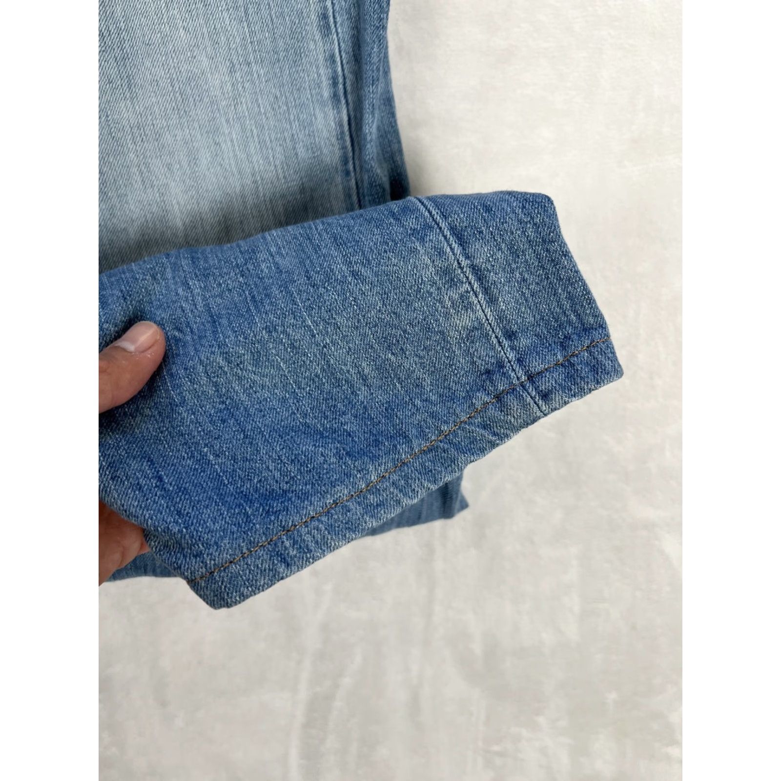 Polo Ralph Lauren VINTAGE Polo Ralph Lauren Jeans Denim 34x29 Relaxed Straight 5-Pocket Logo Blue Men 90s Retro USA Polo Ralph Lauren Jeans Breaks-READ Altered Size US S / EU 44-46 / 1 - 7 Thumbnail