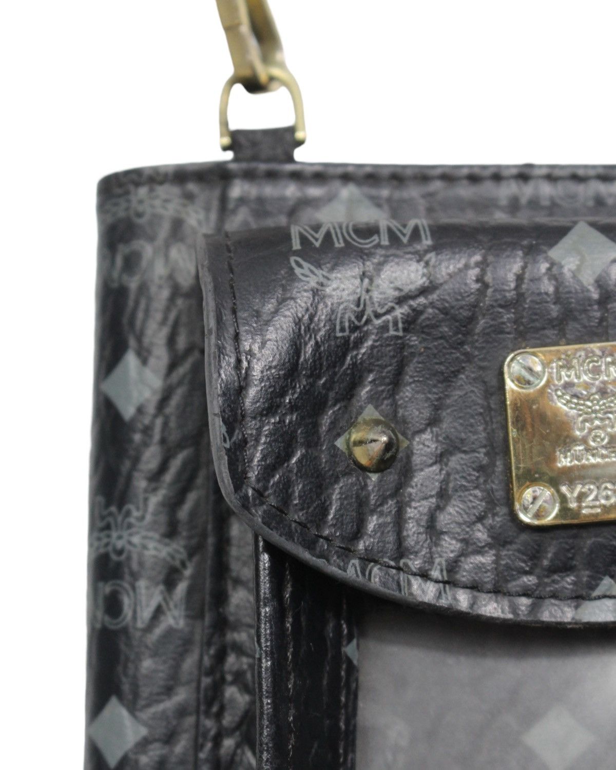 MCM 2000S MCM MUNCHEN LEATHER WALLET CROSS BAG Size ONE SIZE - 4 Thumbnail
