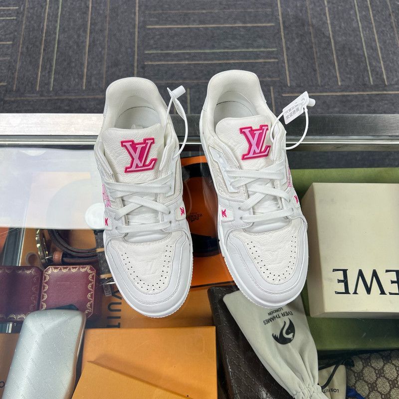 Louis Vuitton Takashi Murakami x Louis Vuitton Trainer Sneakers - Size US 5.5 / EU 38 - 2 Thumbnail
