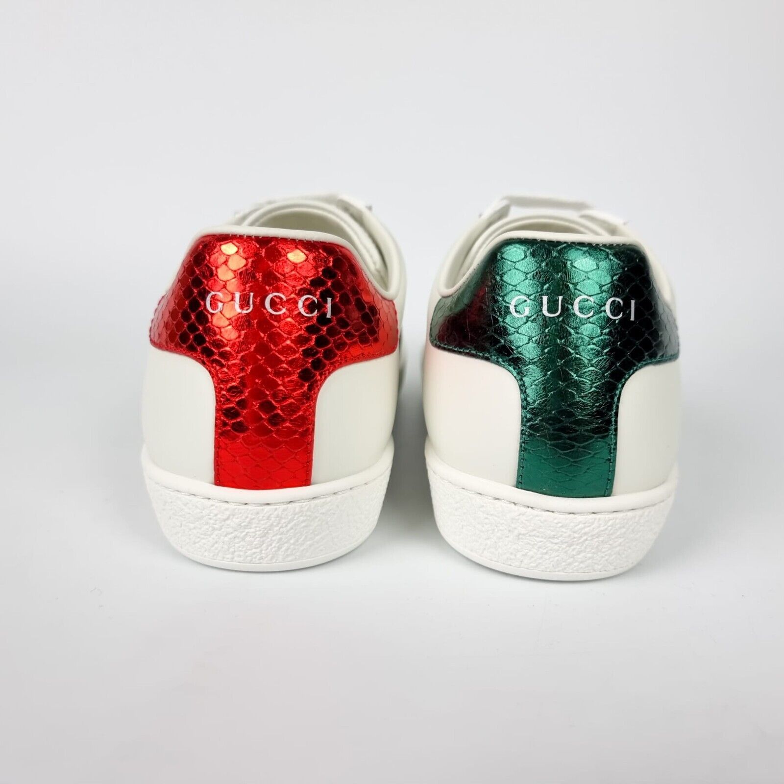 Gucci Gucci Ace Bee Men's White Sneakers New Size US 6 / EU 39 - 6 Thumbnail