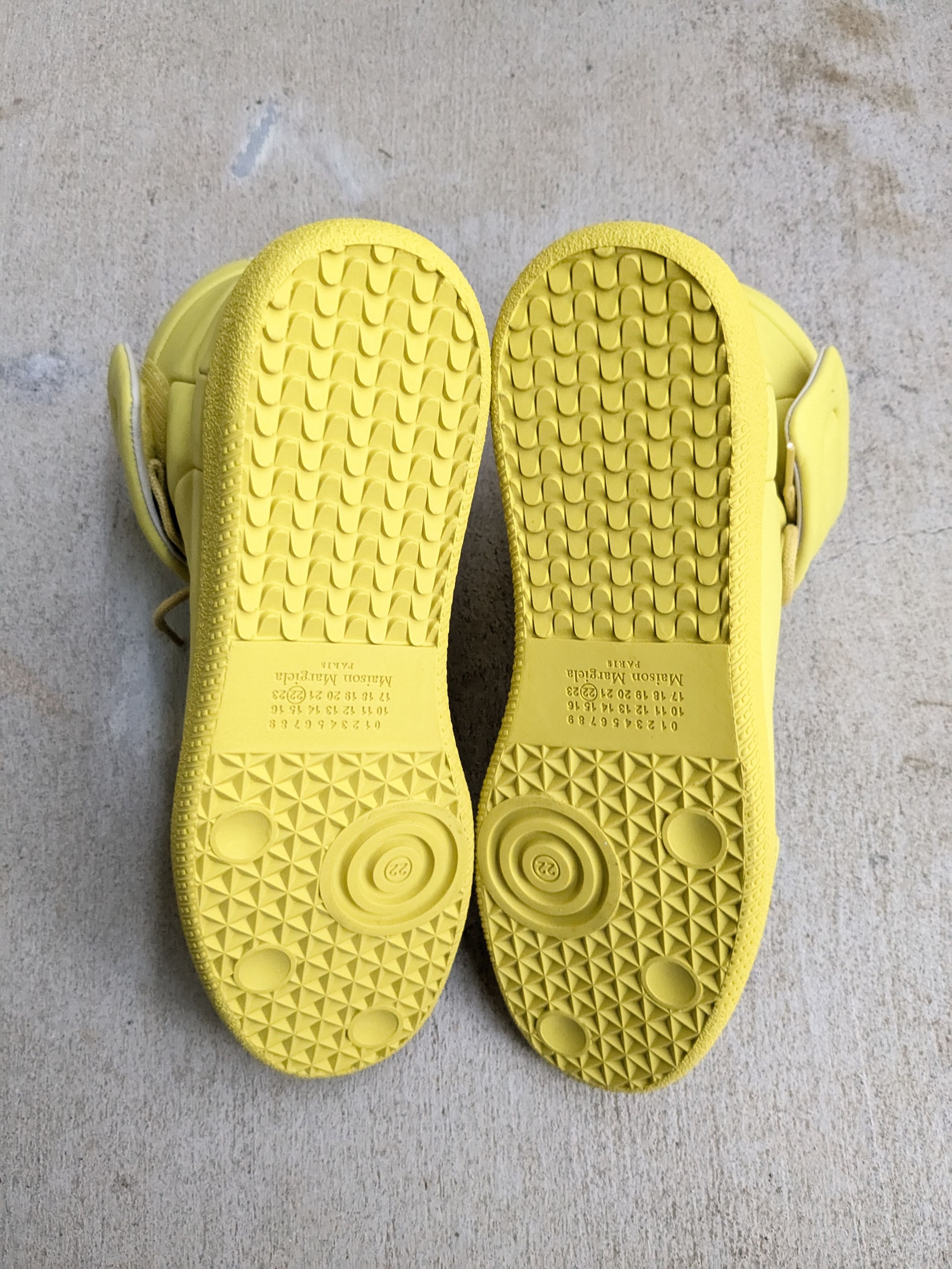 Maison Margiela Maison Margiela Future Neon Yellow 10 43 High Tops Leather Size US 10 / EU 43 - 15 Thumbnail