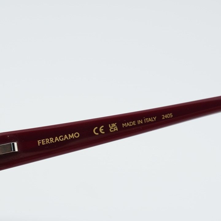 Salvatore Ferragamo Salvatore Ferragamo SF2971 601 Eyeglasses Red 53mm Cat Eye Size ONE SIZE - 2 Thumbnail