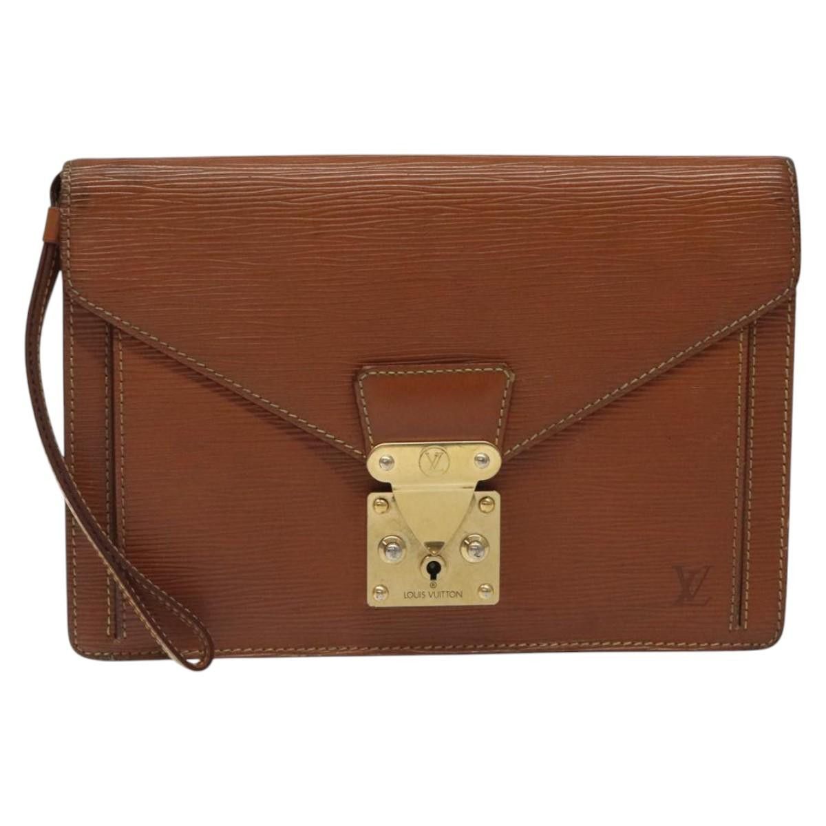 Louis Vuitton LOUIS VUITTON Epi Serie Dragonne Hand Bag Zipangu Gold Size ONE SIZE - 2 Thumbnail