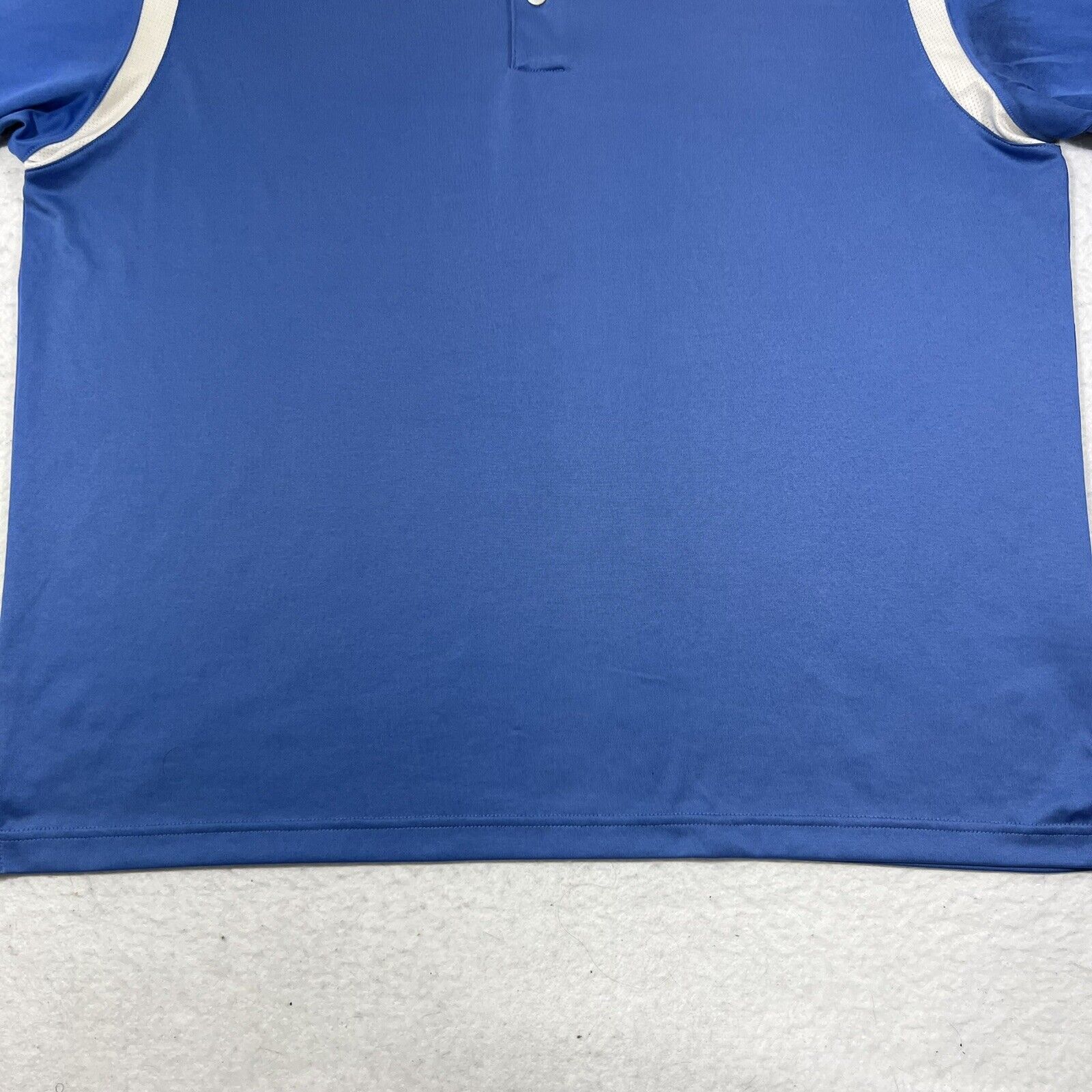 Adidas Adidas Blue Short Sleeve Lightweight Polo Athletic Shirt Size US L / EU 52-54 / 3 - 6 Thumbnail