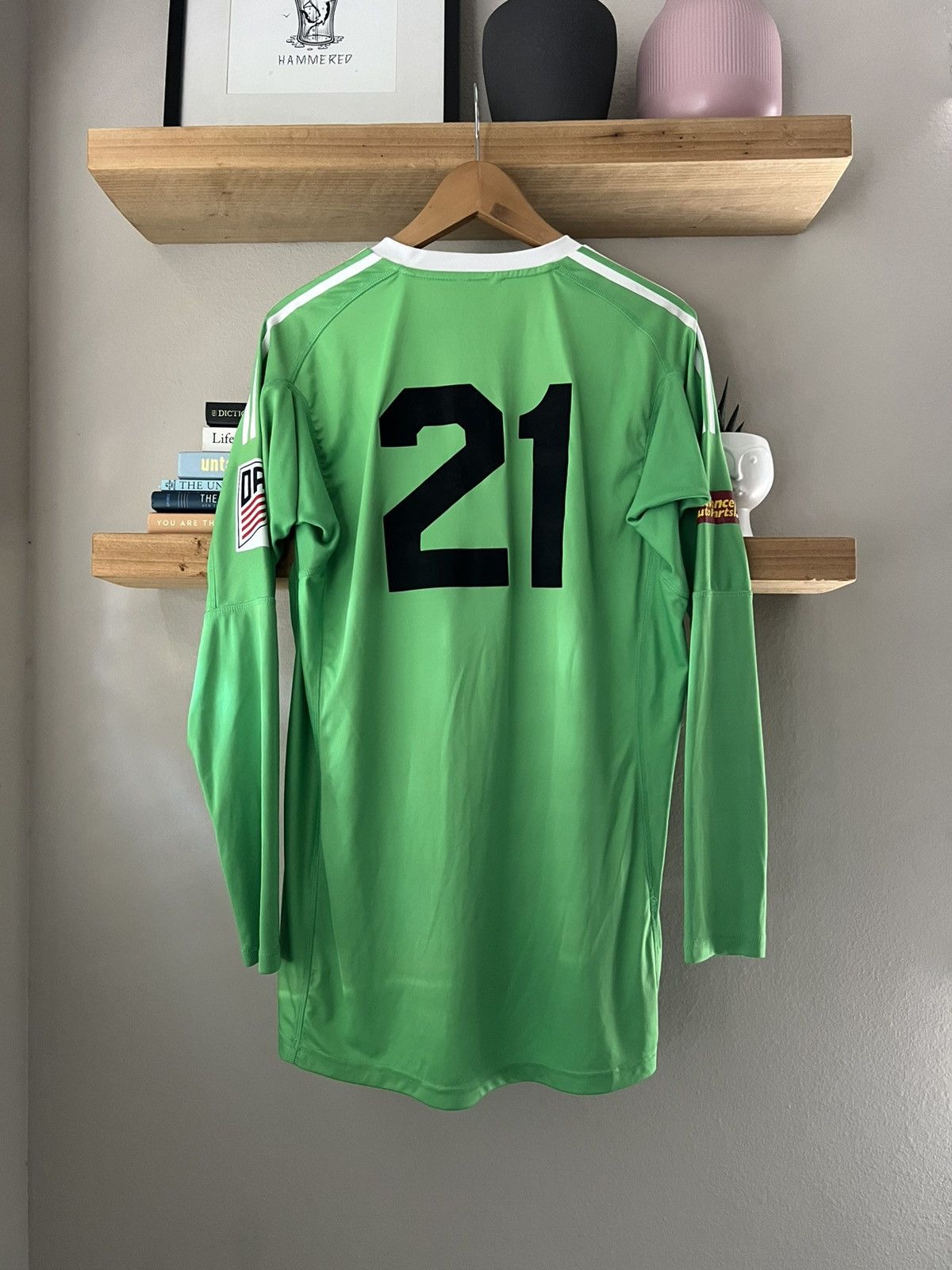 Adidas Soccer jersey rare North Carolina FC size L Size US L / EU 52-54 / 3 - 3 Thumbnail