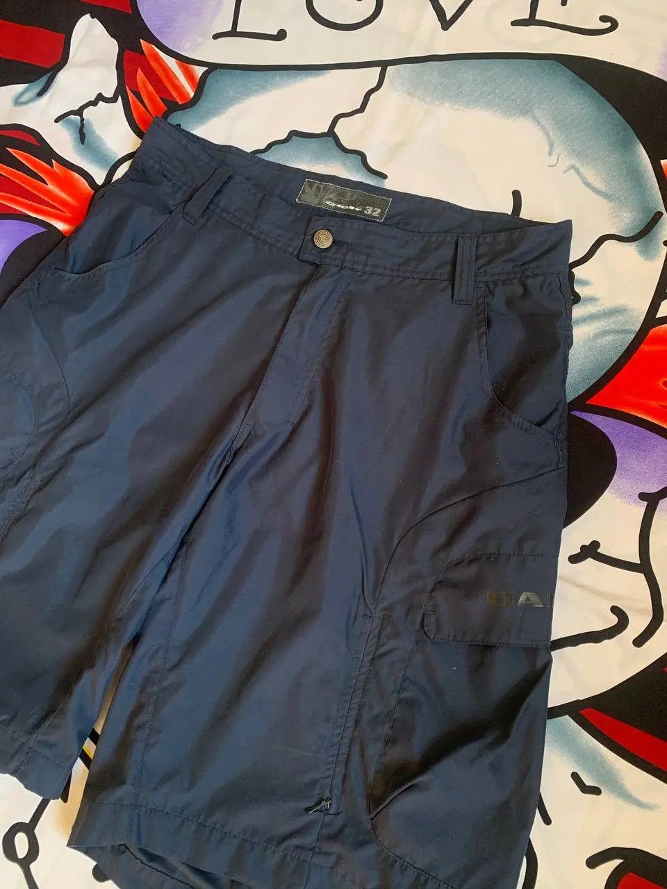 Oakley Vintage Oakley React shorts cargo software in navy Size 32US Size US 32 / EU 48 - 2 Thumbnail