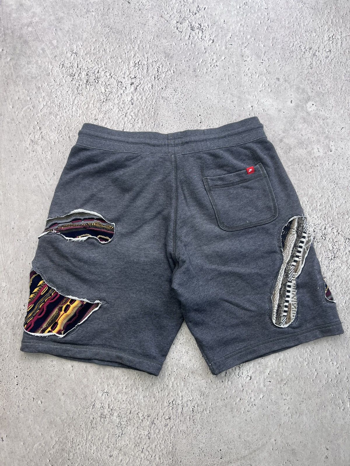 Coogi × Nike Vintage Y2K REWORKED NIKE X COOGI sweater SHORTS HYPE 90s Size US 32 / EU 48 - 7 Thumbnail