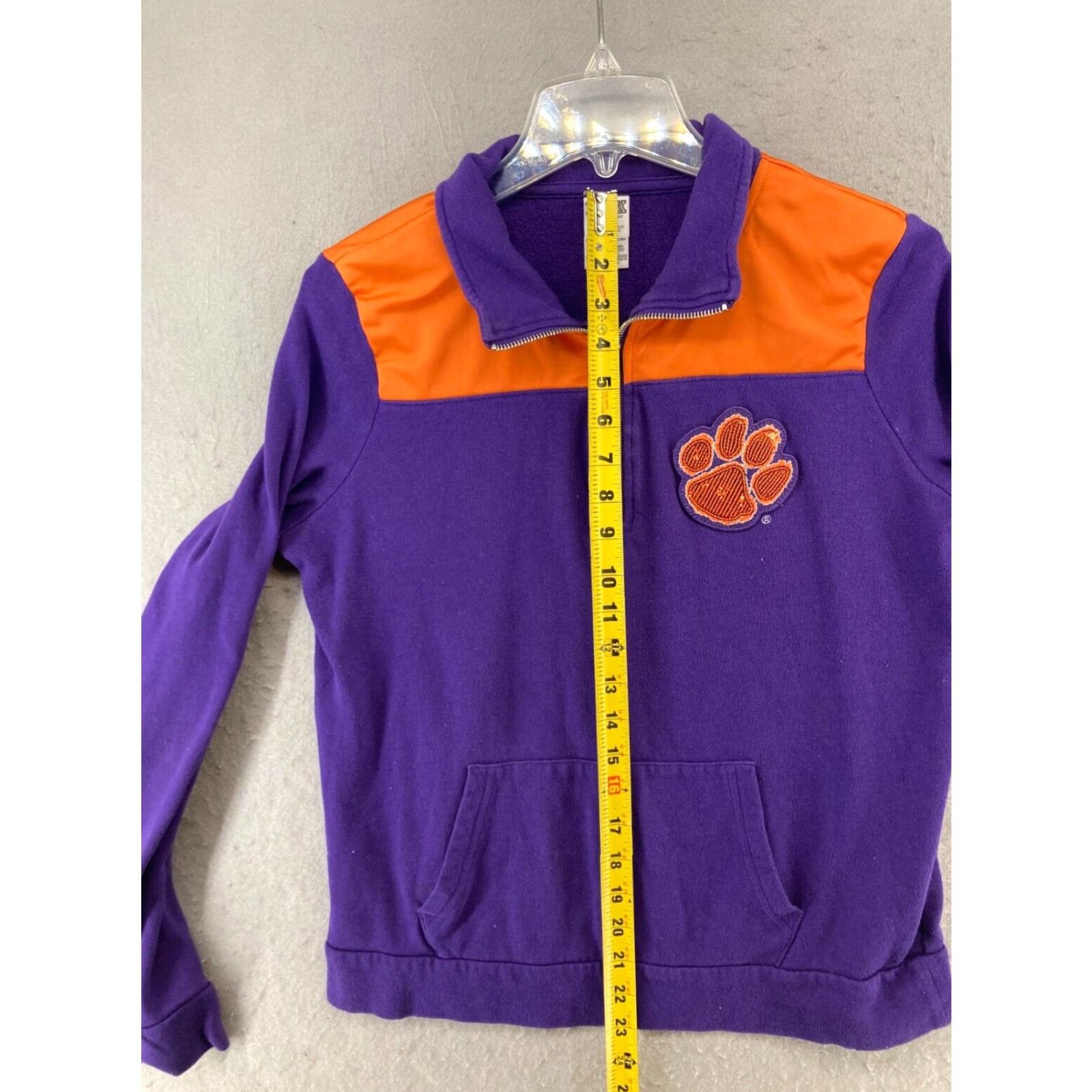 Victoria's Secret Victorias Secret Pink Pullover Small Purple Clemson Tigers Football Size S / US 4 / IT 40 - 3 Thumbnail