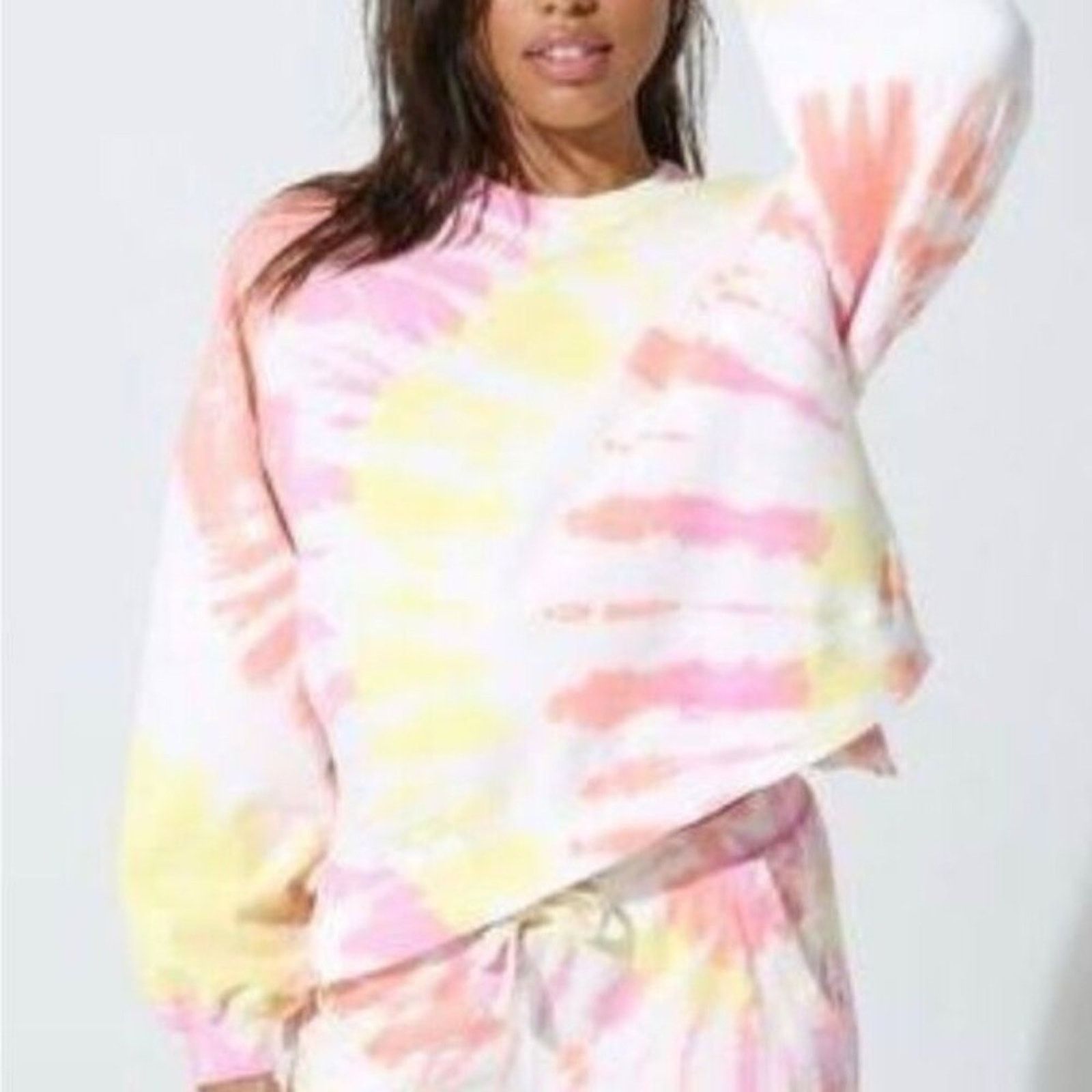 Other Electric & Rose Farrow Tie Dye Sweatshirt Pima Cotton XS Size XS / US 0-2 / IT 36-38 - 2 Thumbnail