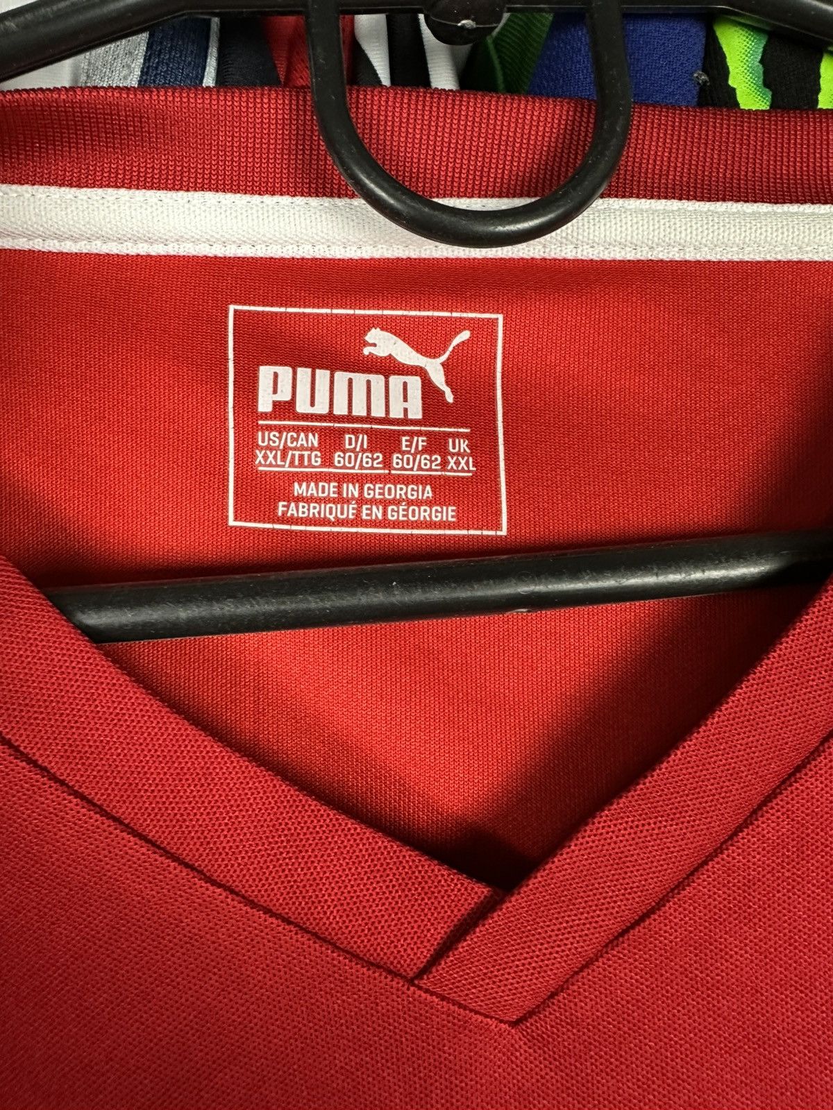 Puma GLASGOW RANGERS 2017-18 FOOTBALL JERSEY PUMA SHIRT SOCCER Size US XXL / EU 58 / 5 - 4 Thumbnail