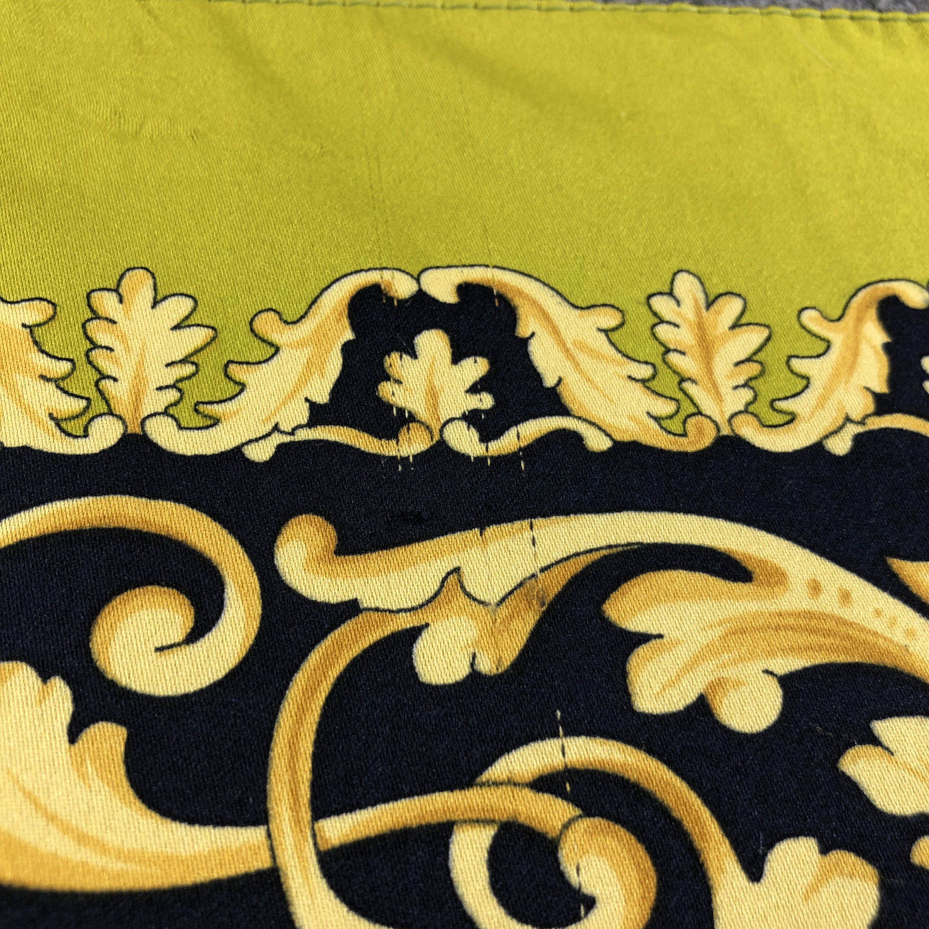 Vintage Luxury Baroque Scarf M804 Size ONE SIZE - 11 Thumbnail