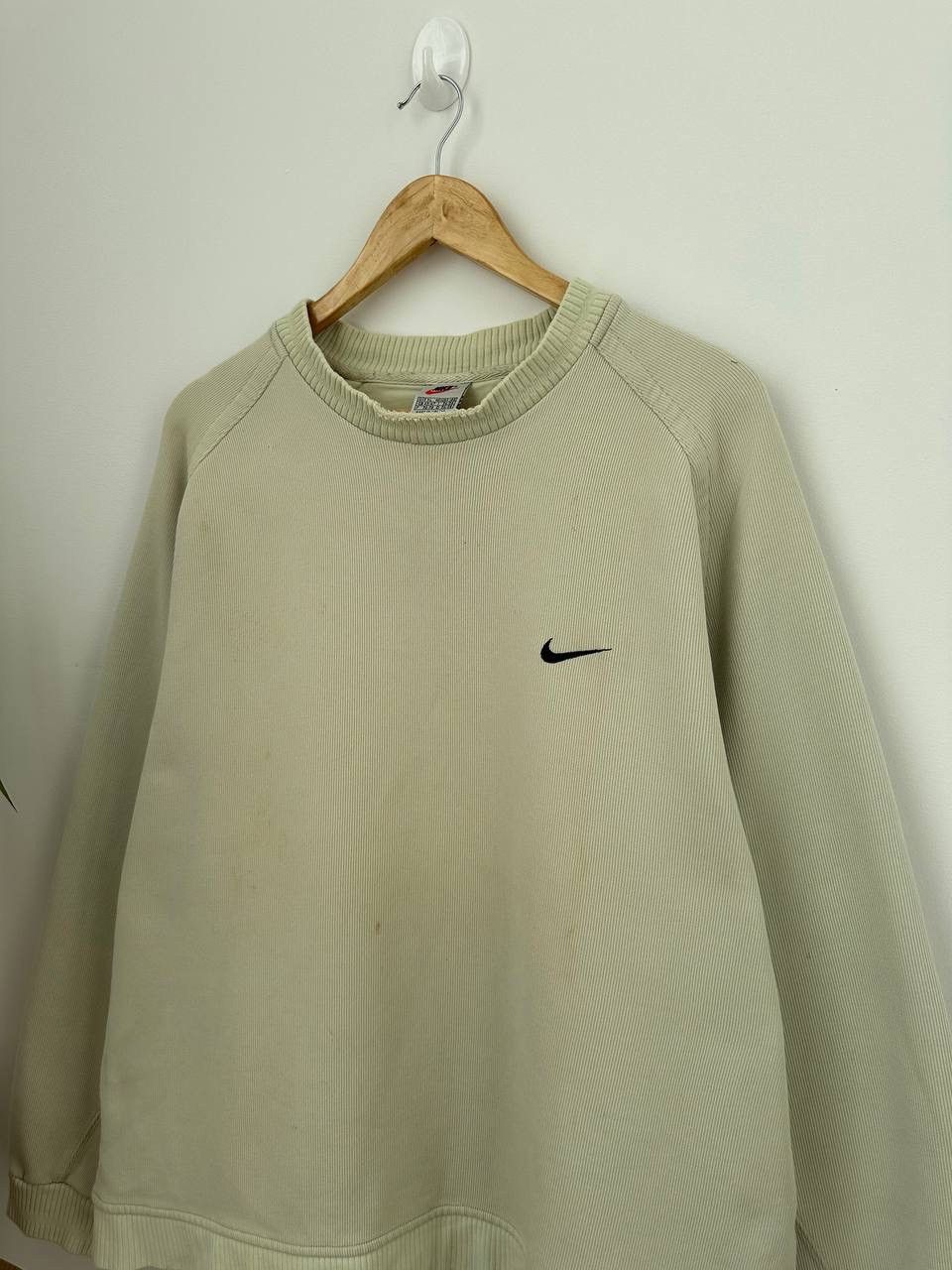 Nike Vintage Nike Faded Green Distressed Sweatshirt Size US XL / EU 56 / 4 - 9 Thumbnail