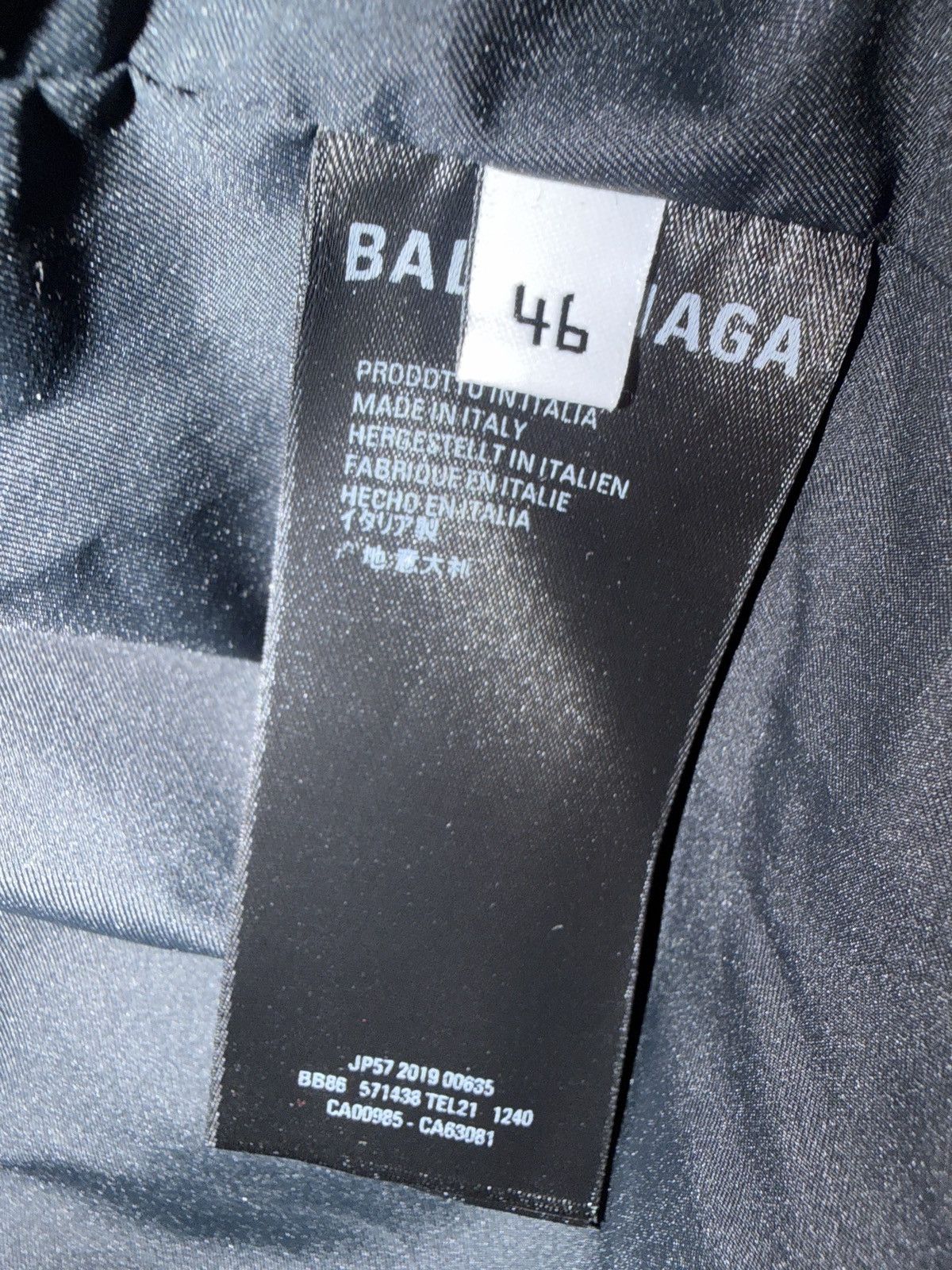Balenciaga BALENCIAGA all over logo tech windbreaker jacket Size US S / EU 44-46 / 1 - 9 Thumbnail