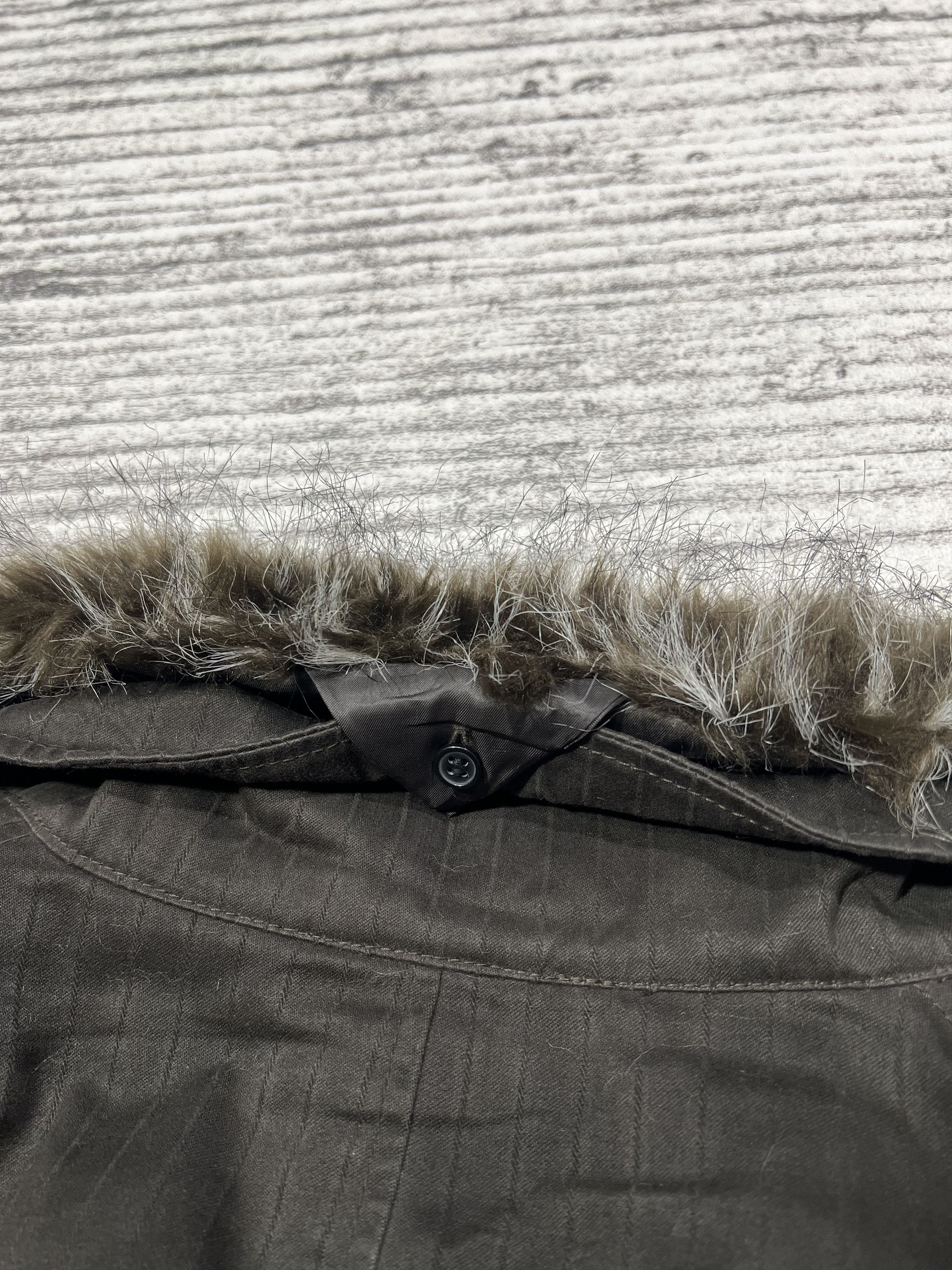 Japanese Brand 2000s Louis Chavlon Fuzzy Fur Napoleon Belt y2k Lgb Ifsix Size US L / EU 52-54 / 3 - 6 Thumbnail