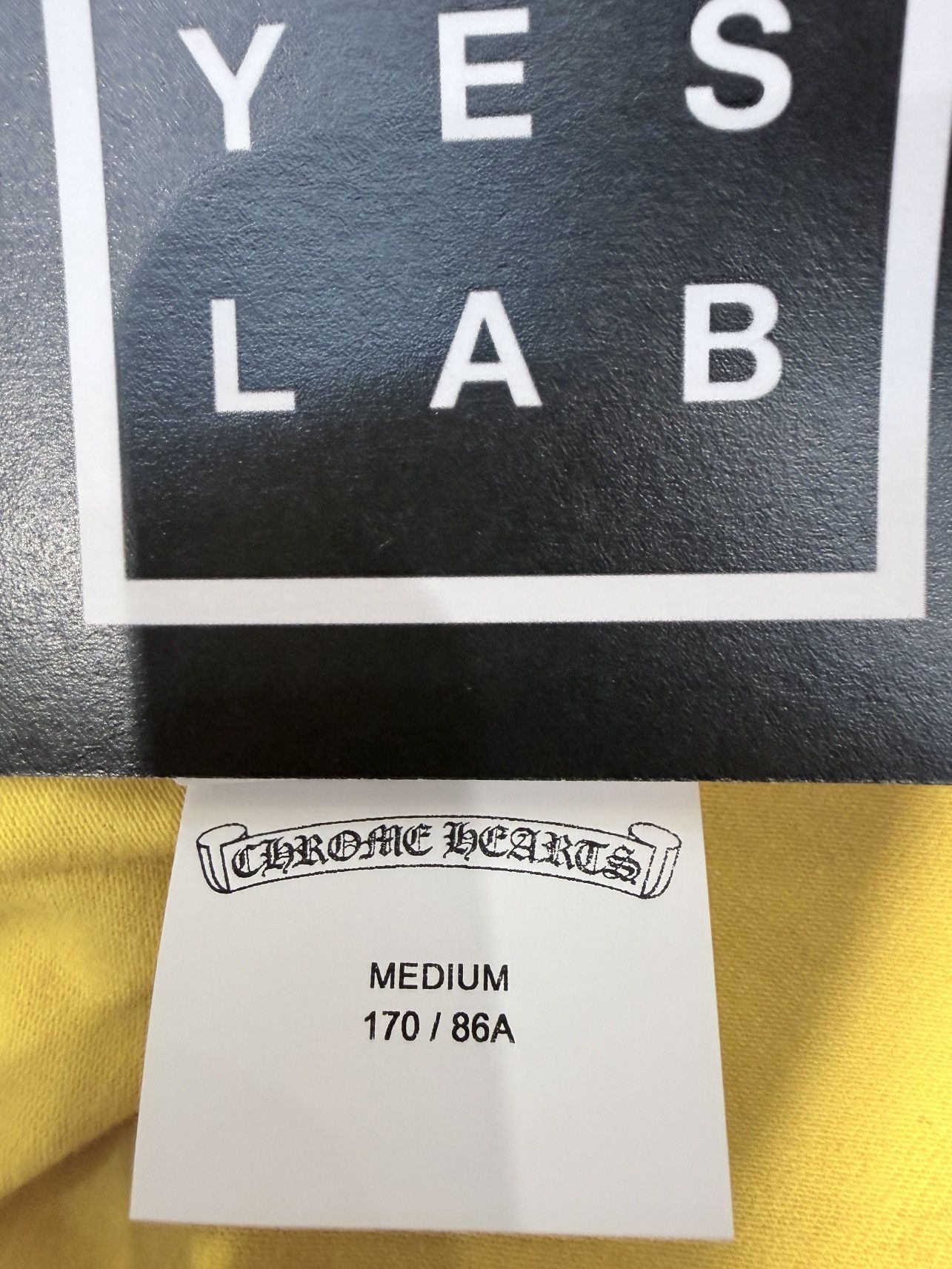 Chrome Hearts Chrome Hearts Yellow＆Black Horseshoe Logo Tank top Size M / US 6-8 / IT 42-44 - 11 Thumbnail