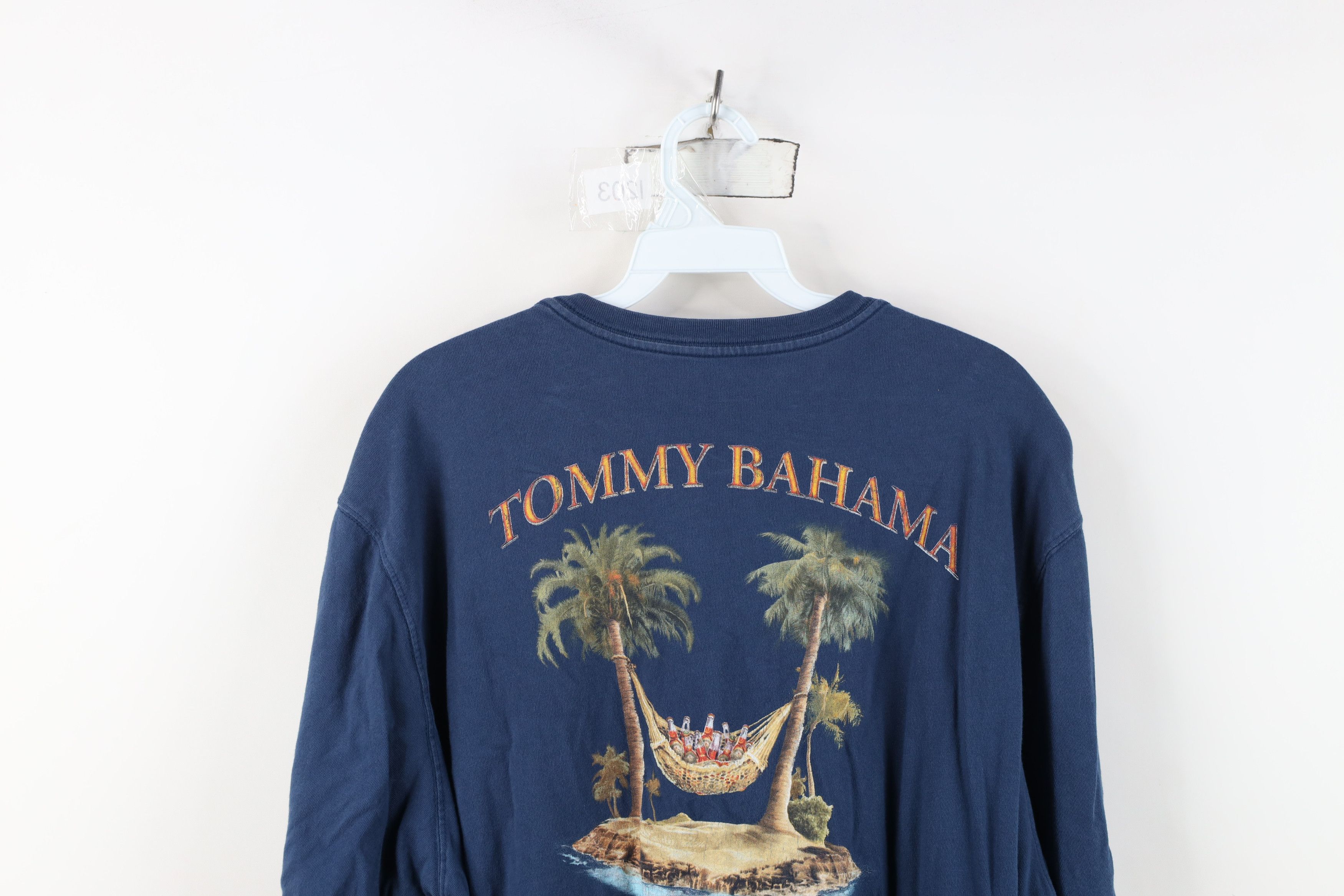 Tommy Bahama Vintage Y2K Tommy Bahama Relax Net Holdings Hammock T-Shirt Size US L / EU 52-54 / 3 - 14 Thumbnail