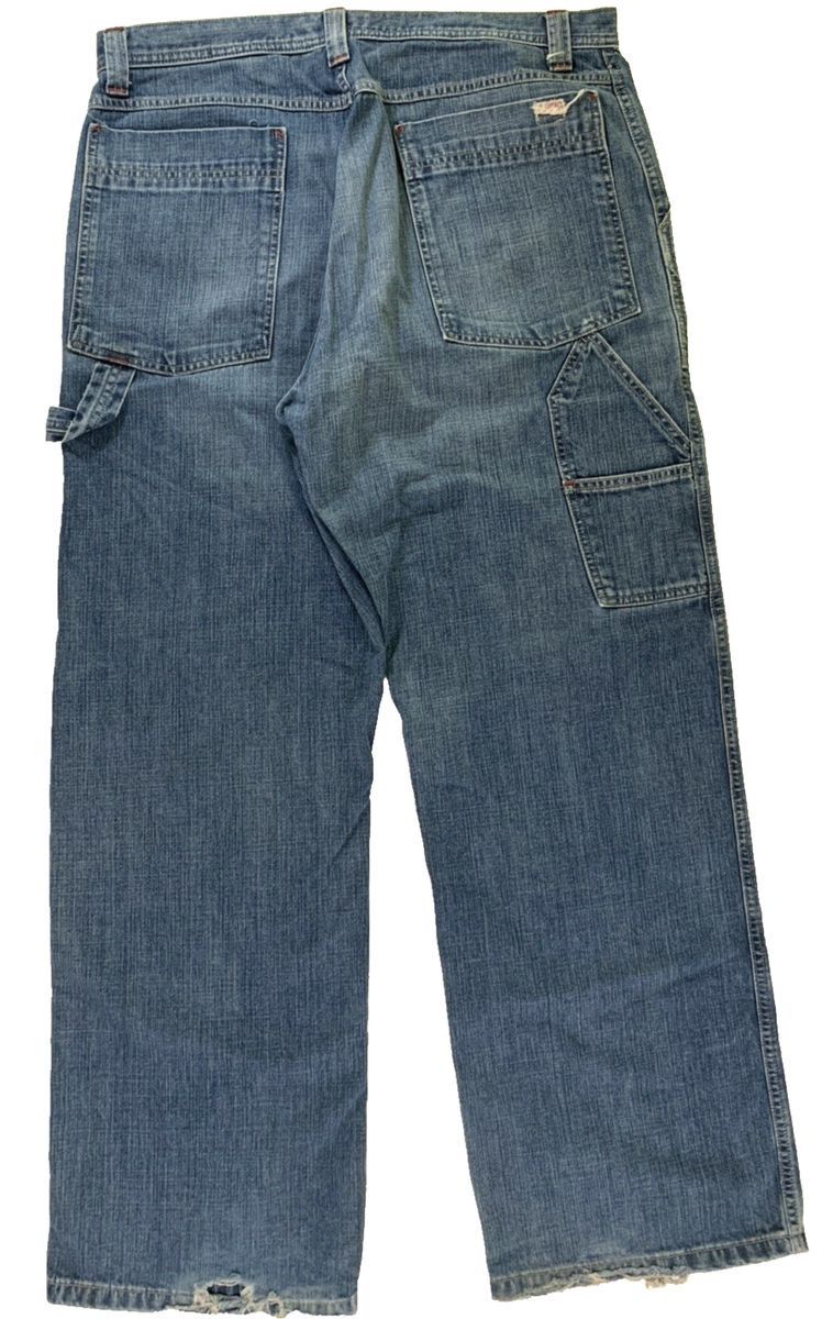 Other Polo Jeans Co 90s Carpenter Denim Workwear Pants Size 38x31 Size US 38 / EU 54 - 2 Thumbnail