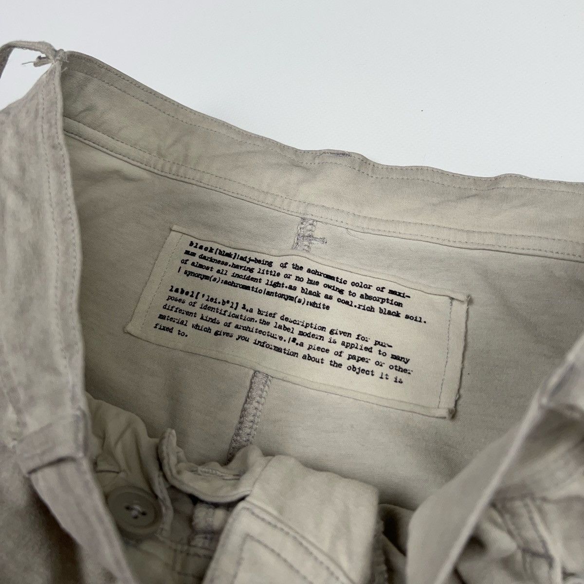 Rundholz Rundholz Stone Washed Grey Trousers Crotch Pants Wide Drop Size 26" / US 2 / IT 38 - 9 Thumbnail