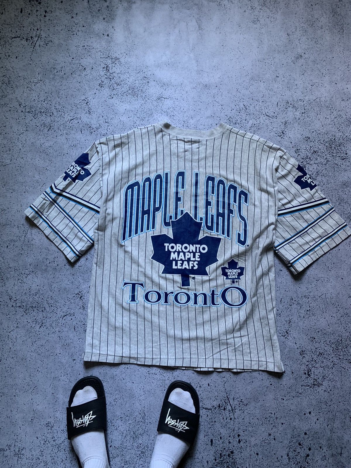 NHL 🇨🇦 Vintage 1991 Ravens NHL Canada Hockey Jersey Tee T-shirt Size US L / EU 52-54 / 3 - 11 Thumbnail