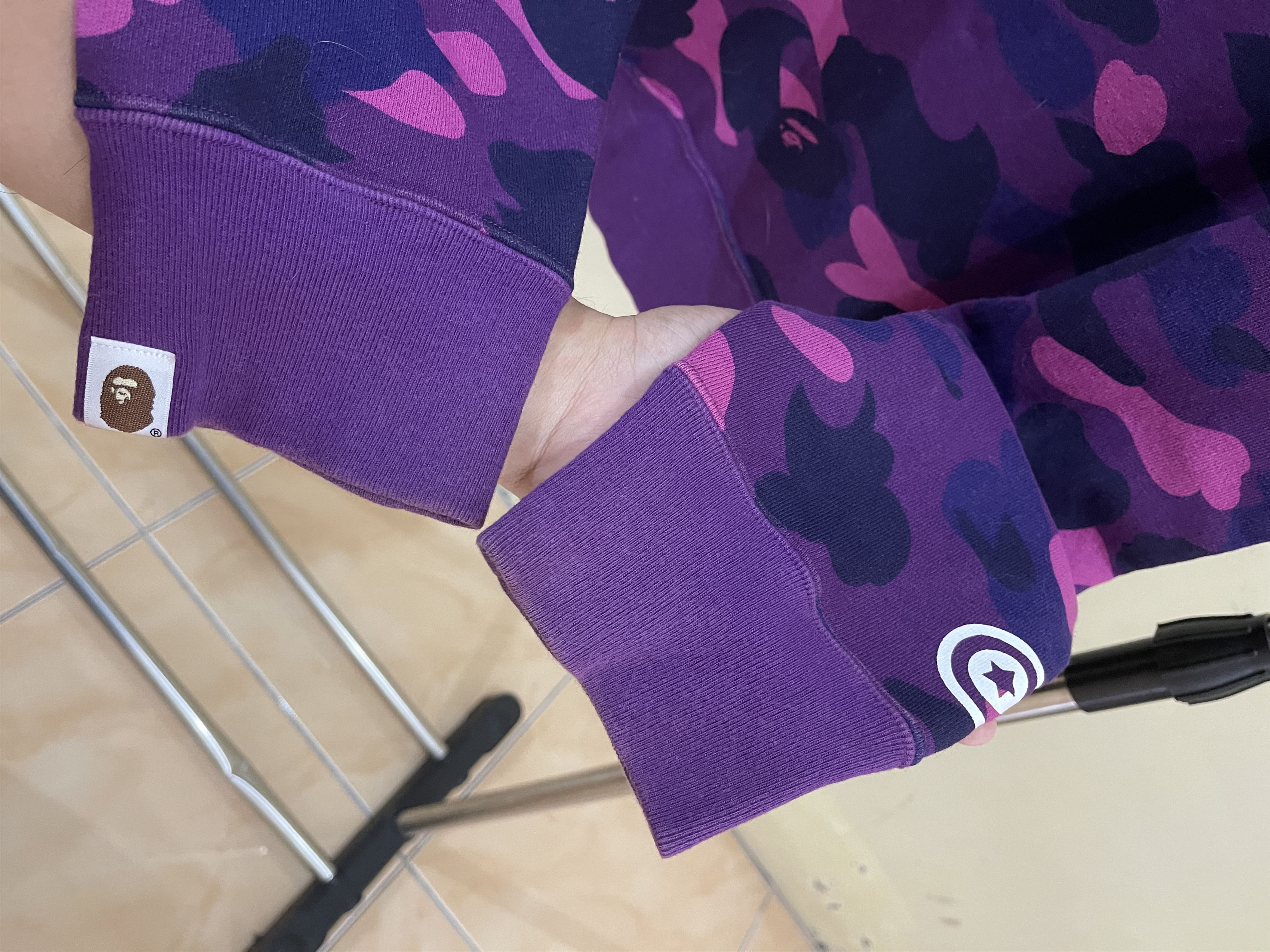 Bape Color Camo Shark Pullover Hoodie Size US L / EU 52-54 / 3 - 8 Thumbnail