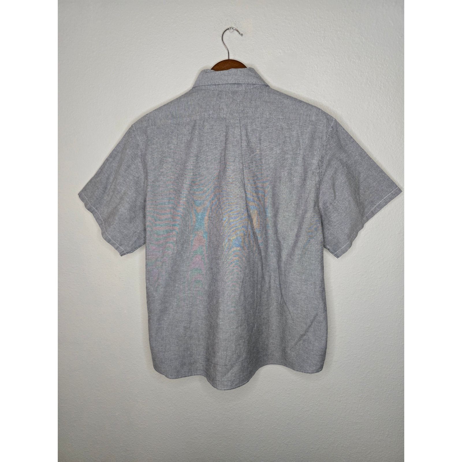 Vintage Red Kap Short Sleeve Button Down XL Gray Workwear Shirt Size US XL / EU 56 / 4 - 8 Thumbnail
