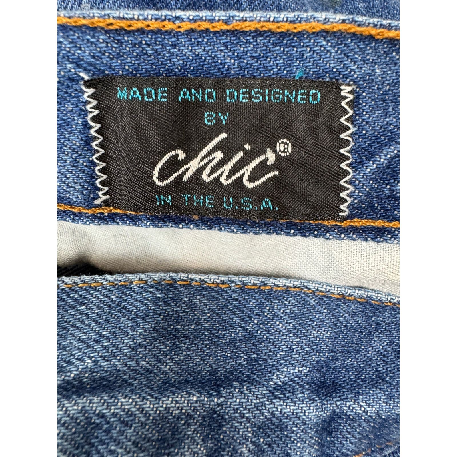 Other Vintage Chic USA High Rise Tapered Jeans 1980 Size 18 Size 40" / US 18 - 4 Thumbnail