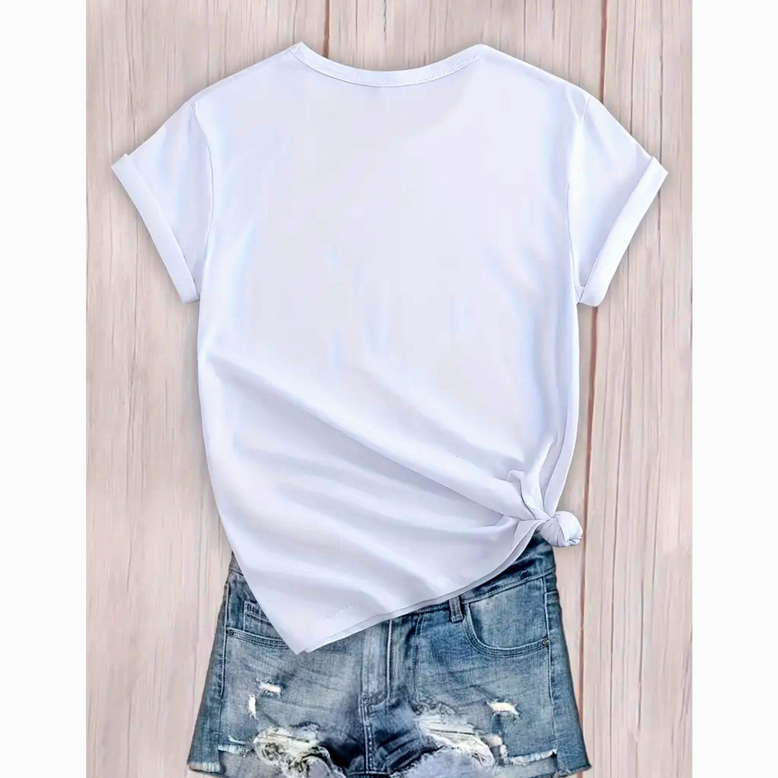 Other Graphic Short Sleeve Crew Nope Not Again White T Shirt 14 Size XL / US 12-14 / IT 48-50 - 4 Thumbnail