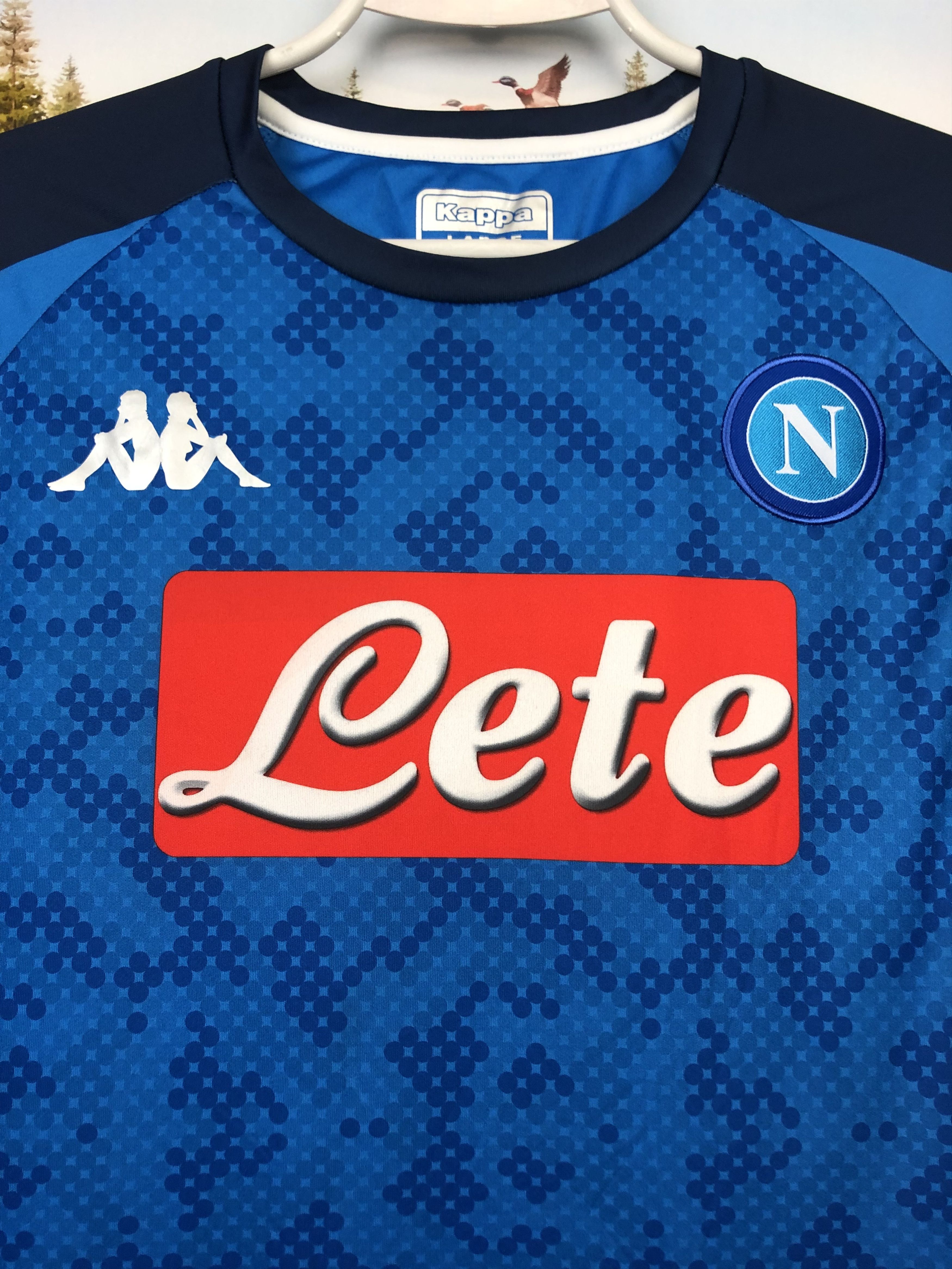 Kappa Napoli Shirt football shirt 2019 Soccer Kappa Mens Jersey Size US L / EU 52-54 / 3 - 3 Thumbnail