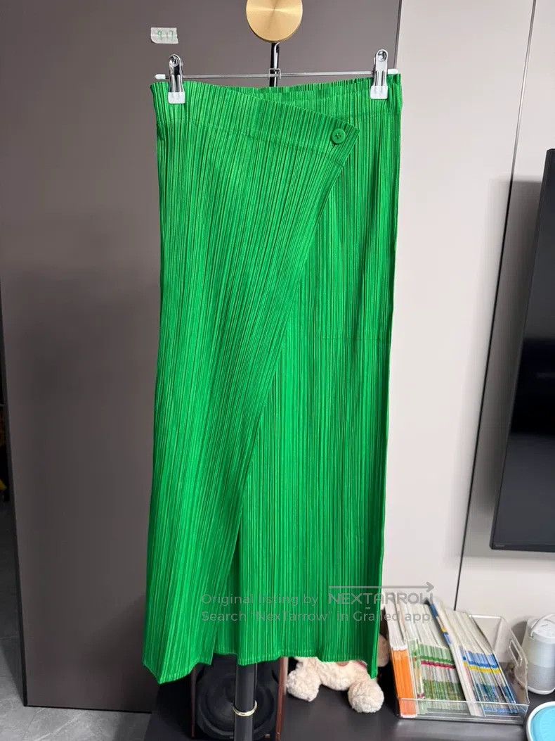 Issey Miyake Issey Miyake size:3 Kelp-style Midi Skirt Size 22" - 1 Thumbnail