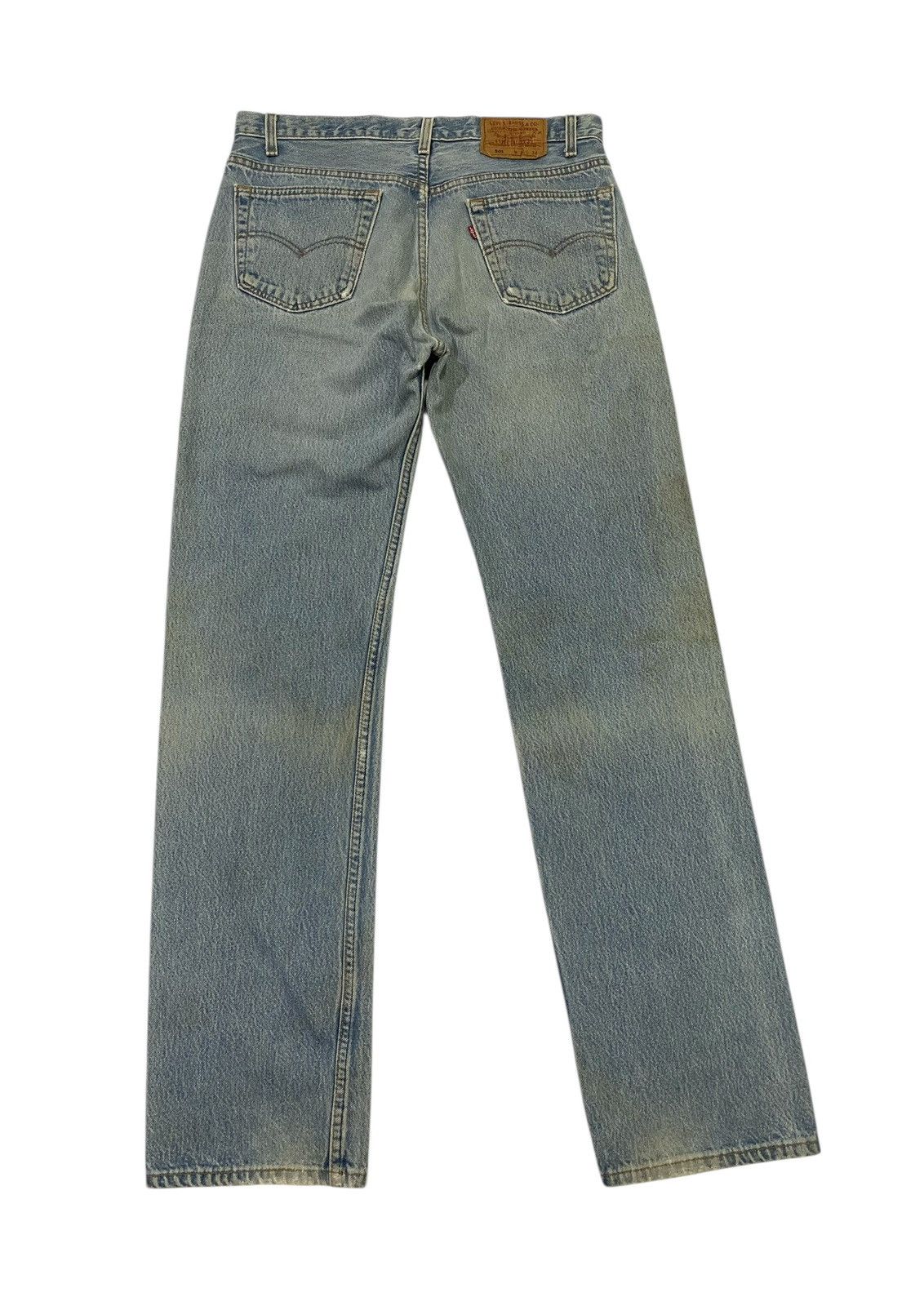 Levi's Vintage Levis 501 distressed grunge style jeans Size US 34 / EU 50 - 3 Thumbnail