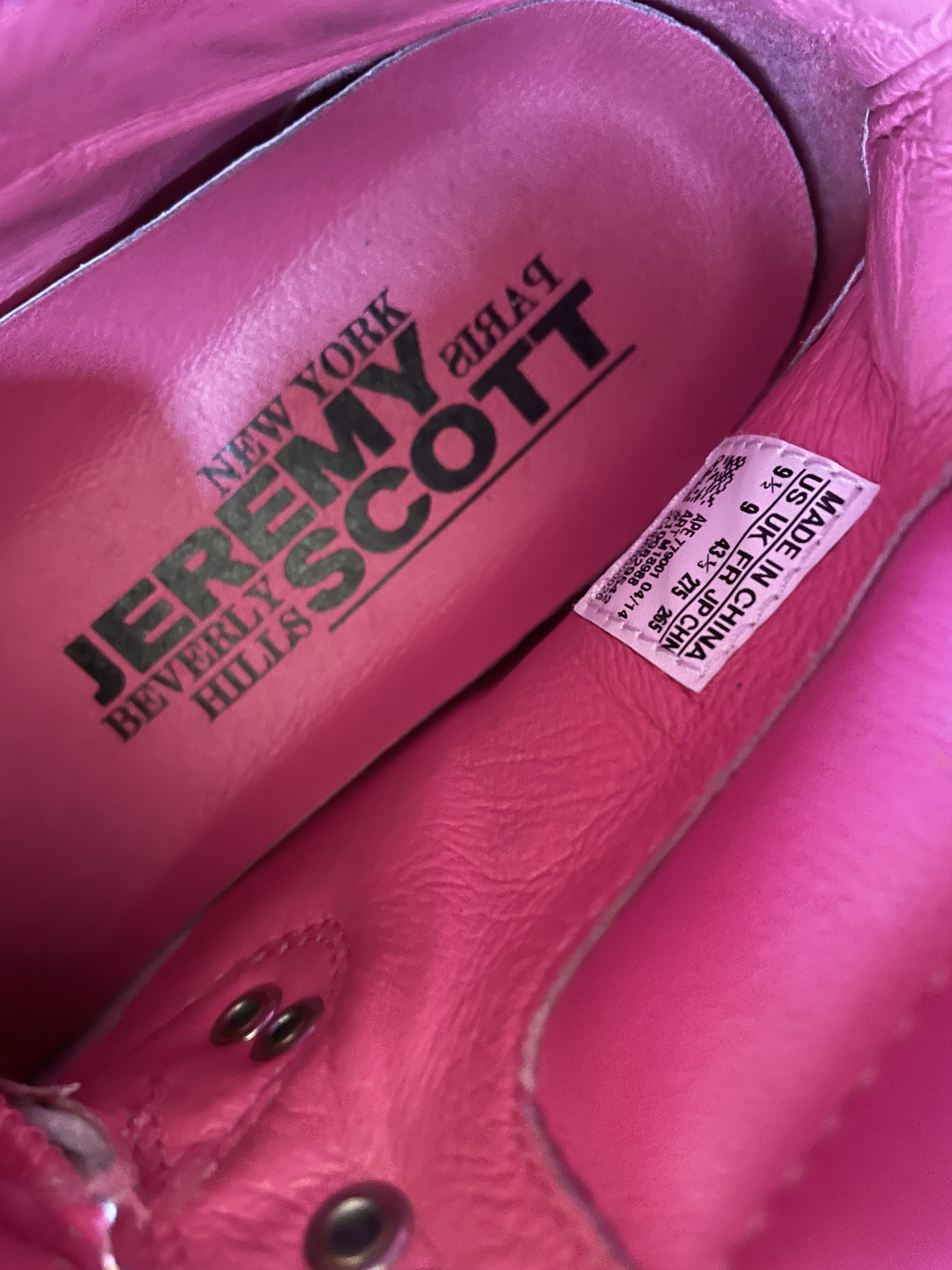 Adidas × Jeremy Scott JS Face Hiking Boots Size US 9.5 / EU 42-43 - 11 Thumbnail