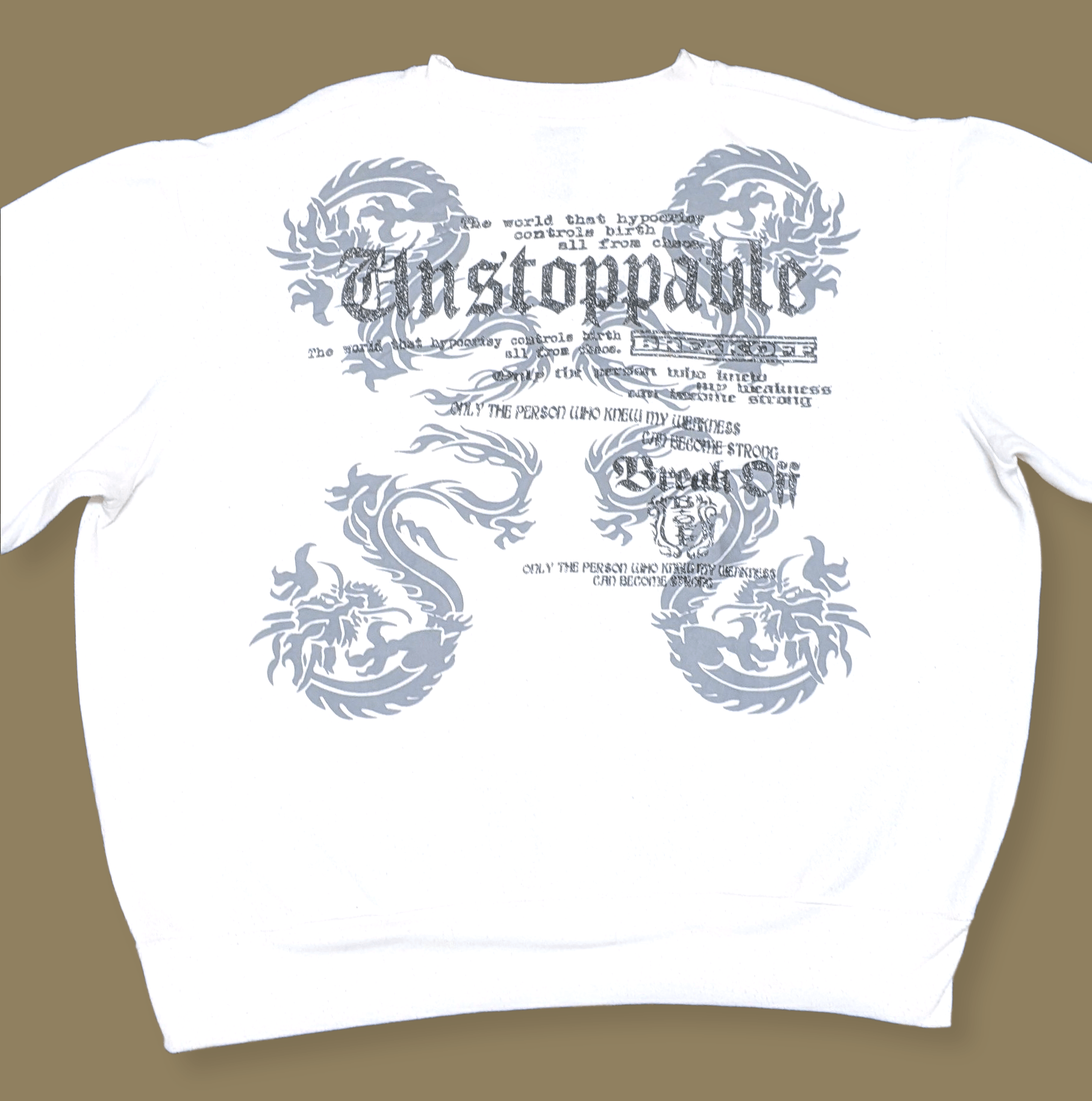 Japanese Brand × Seditionaries × Vintage Vtg 90s Japan Unstoppable Tribal Dragon Sukajan Sweatshirt Size US L / EU 52-54 / 3 - 3 Thumbnail