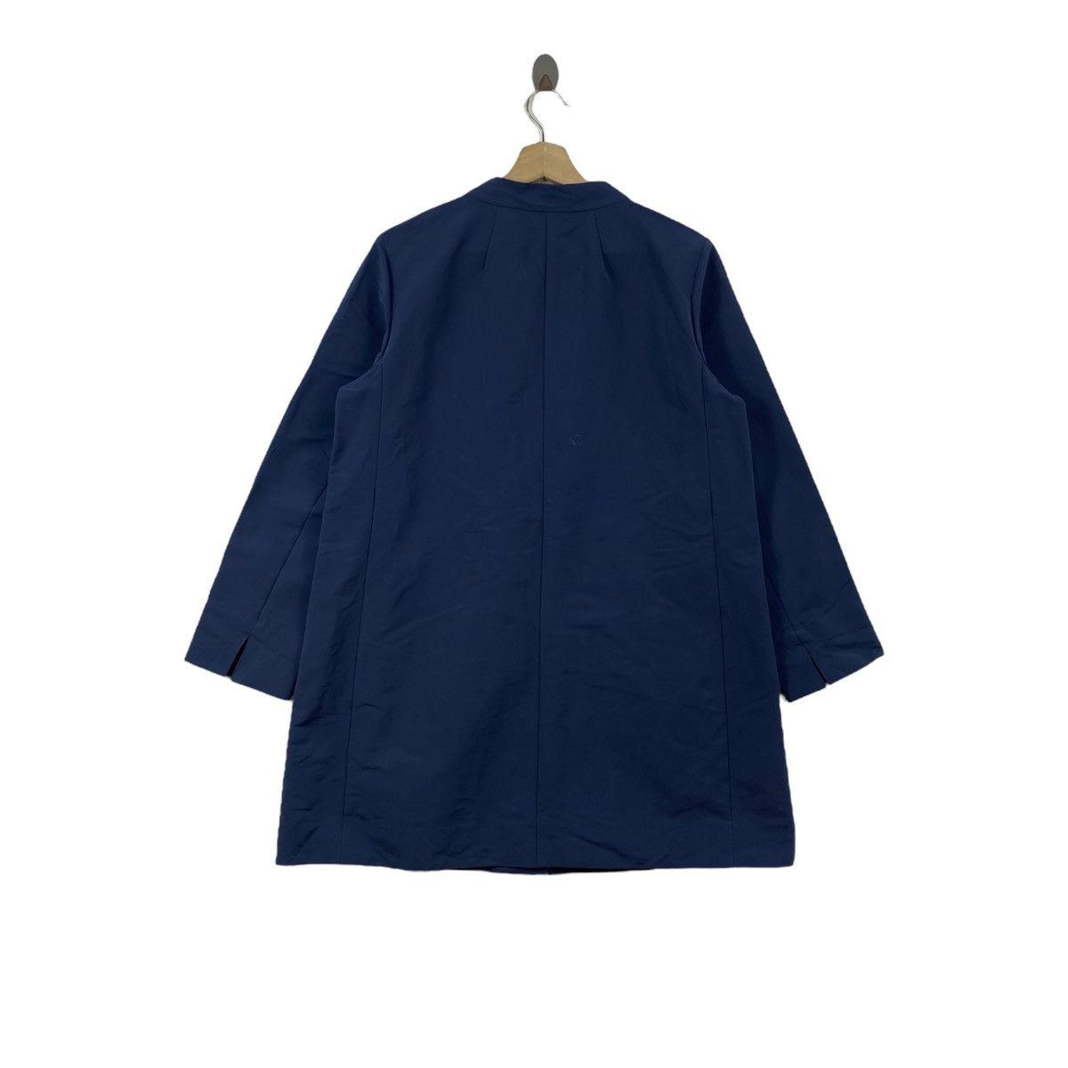 Other EVEX By KRIZIA Italian Designer Navy Overcoat Jacket Size US M / EU 48-50 / 2 - 3 Thumbnail