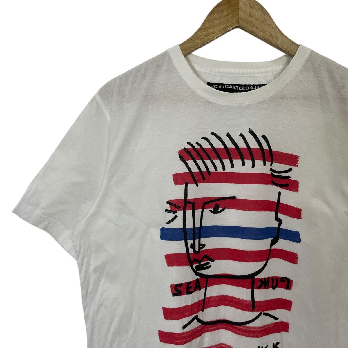 Jean Charles De Castelbajac Vintage Jean De Castelbajac Tee Size US M / EU 48-50 / 2 - 3 Thumbnail