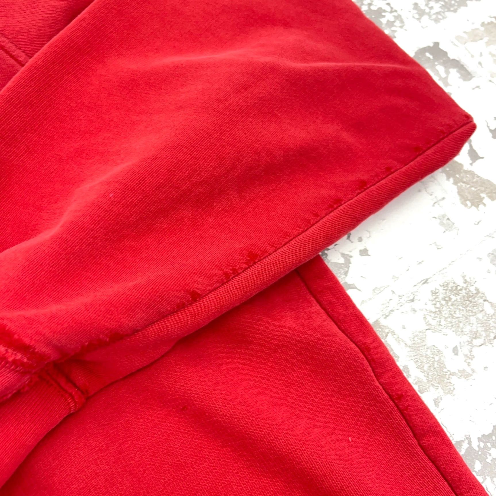 Nike VINTAGE Nike Hoodie Men Large Red Sweatshirt Pullover 90s Logo All Seasons Grunge Size US L / EU 52-54 / 3 - 4 Thumbnail