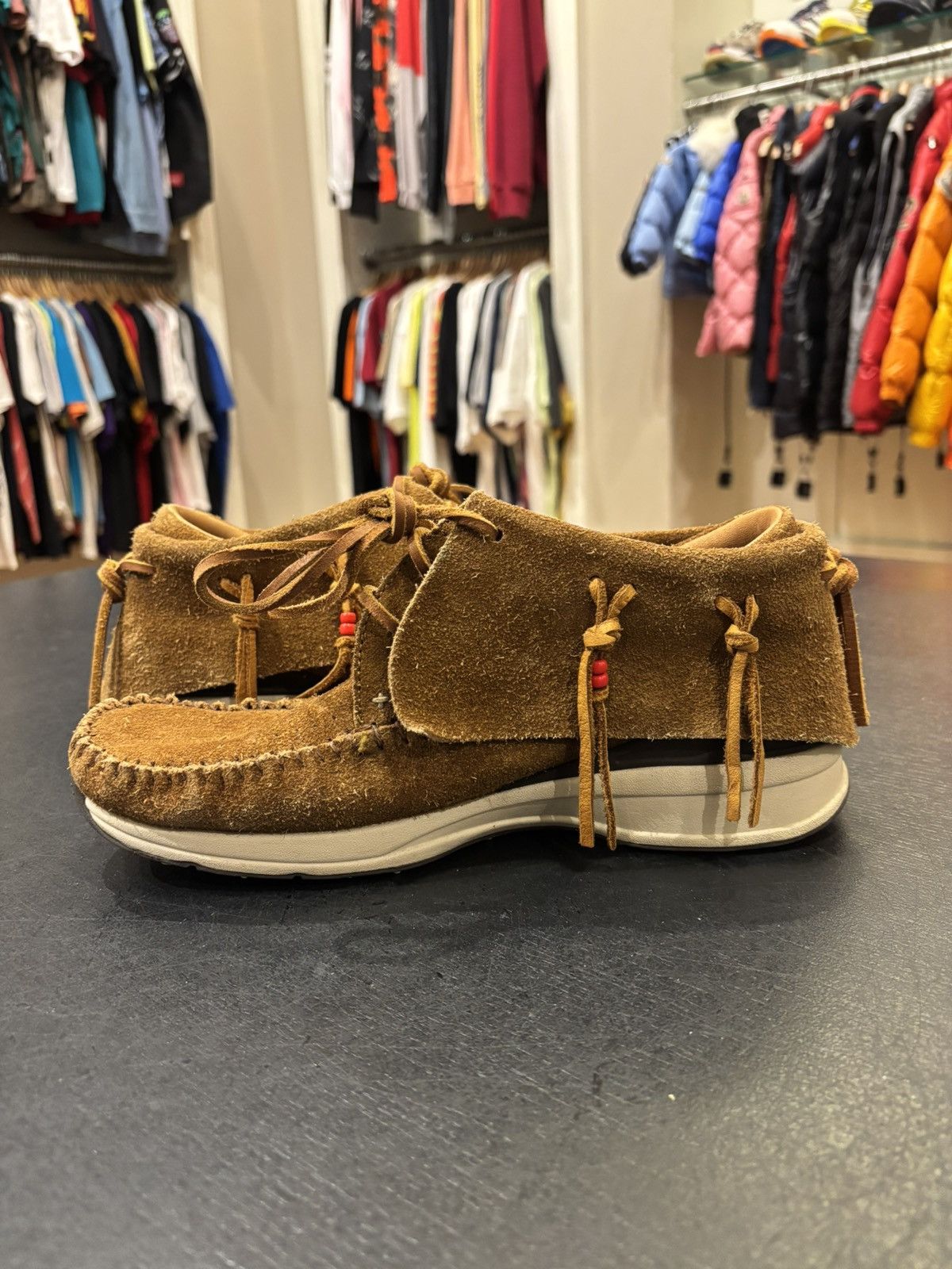 Visvim Visvim FBT Lhamo Folk Brown Sneakers Size US 9 / EU 42 - 3 Thumbnail
