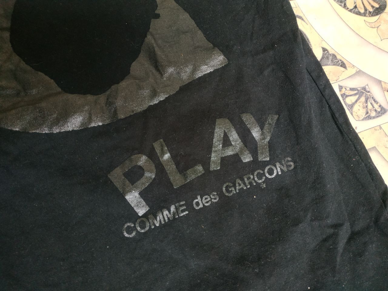 Comme des Garcons Comme des Garcons Play Big Eye Graphic Tee Black L Japan Size US L / EU 52-54 / 3 - 19 Thumbnail