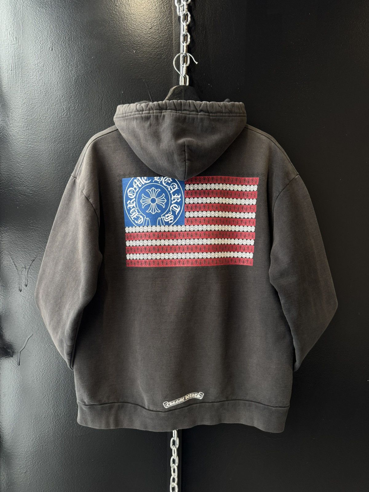 Chrome Hearts FADED Chrome Hearts USA Flag Hoodie Size US M / EU 48-50 / 2 - 4 Thumbnail