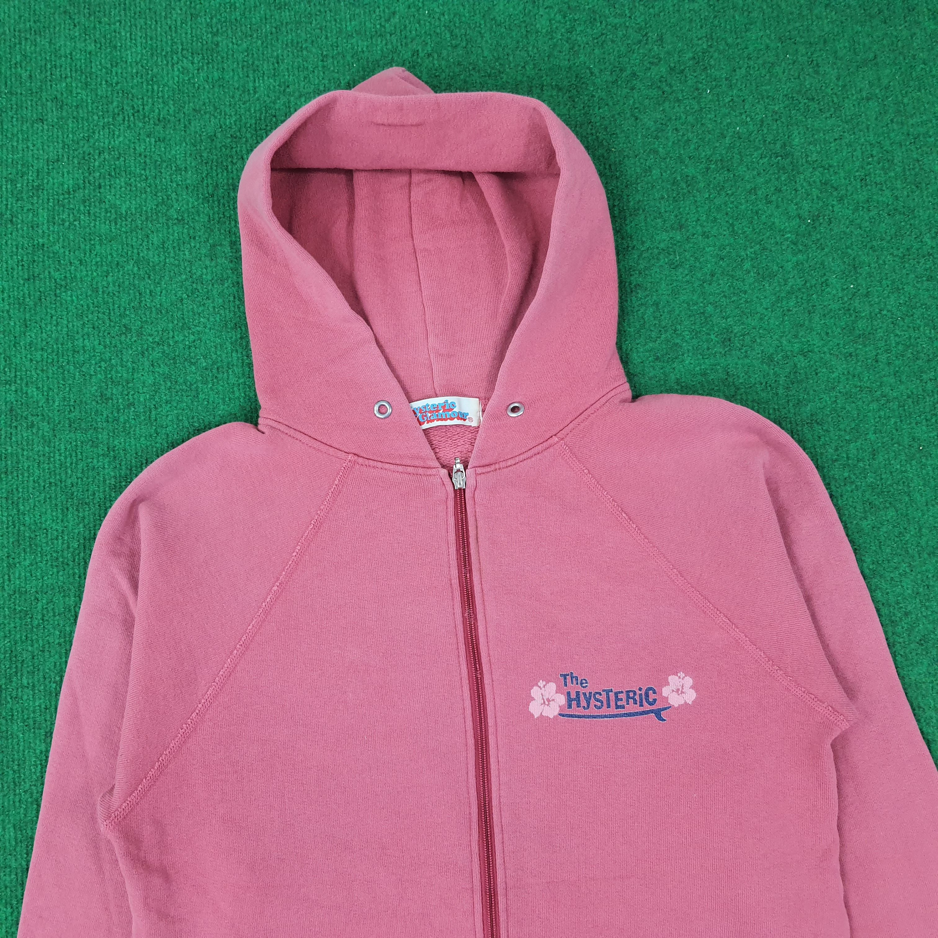 Hysteric Glamour × Japanese Brand × Vintage Vintage Hysteric Glamour Japan Brand Zipper Hoodie C220N7 Size US XS / EU 42 / 0 - 4 Thumbnail