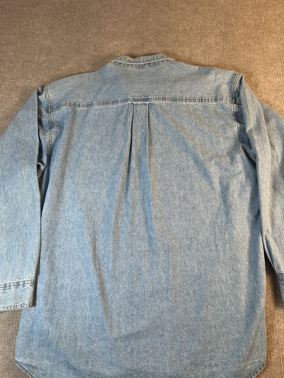 Other Vintage 90s Warner Bros. Studio denim Wile E. Coyote 0087 Size US XL / EU 56 / 4 - 4 Thumbnail