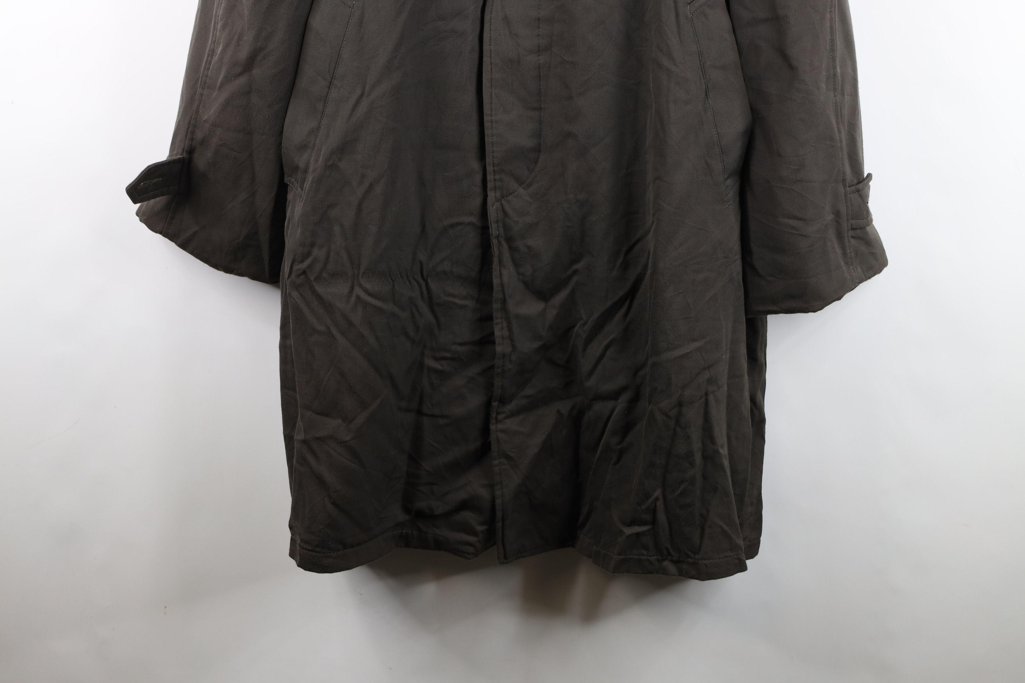 Vintage Vintage 50s 60s Streetwear Gabardine Trench Coat Rain Jacket Size US XXL / EU 58 / 5 - 3 Thumbnail