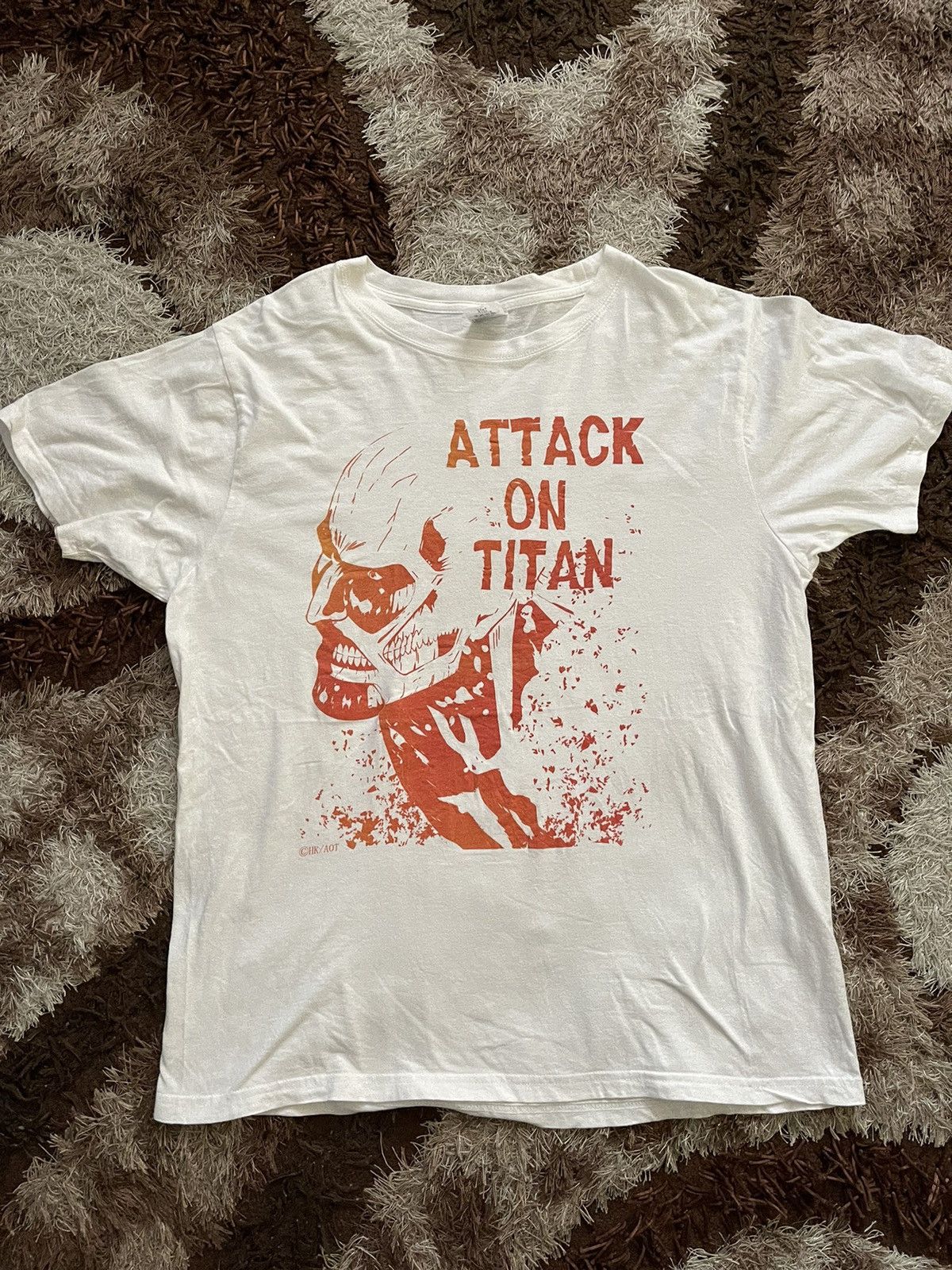 VINTAGE ANIME ATTACK ON TITAN TEE VERY RARE