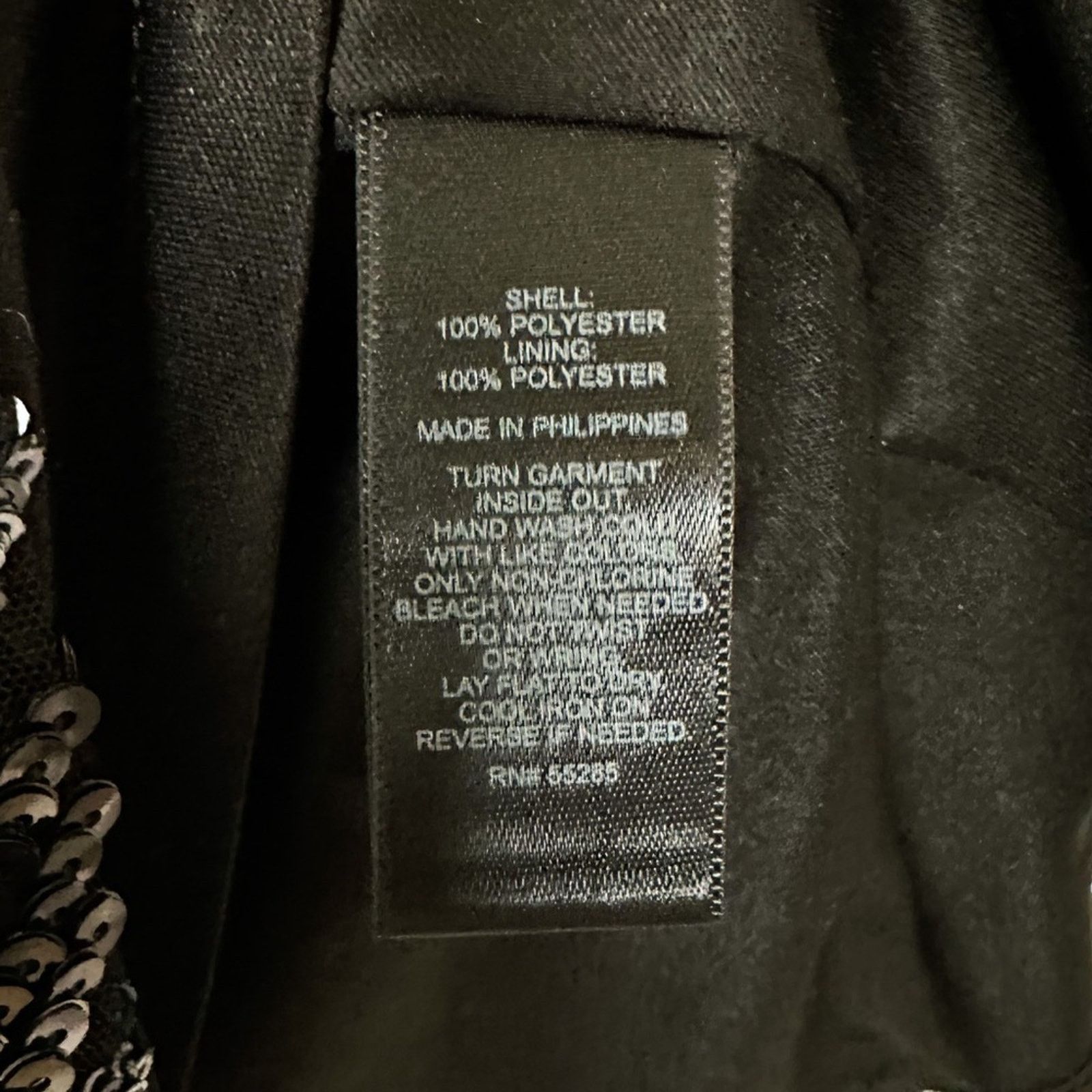 Express Express Black Sequin Mini Dress, EUC, Size 2, MSRP $128 Size XS / US 0-2 / IT 36-38 - 13 Thumbnail