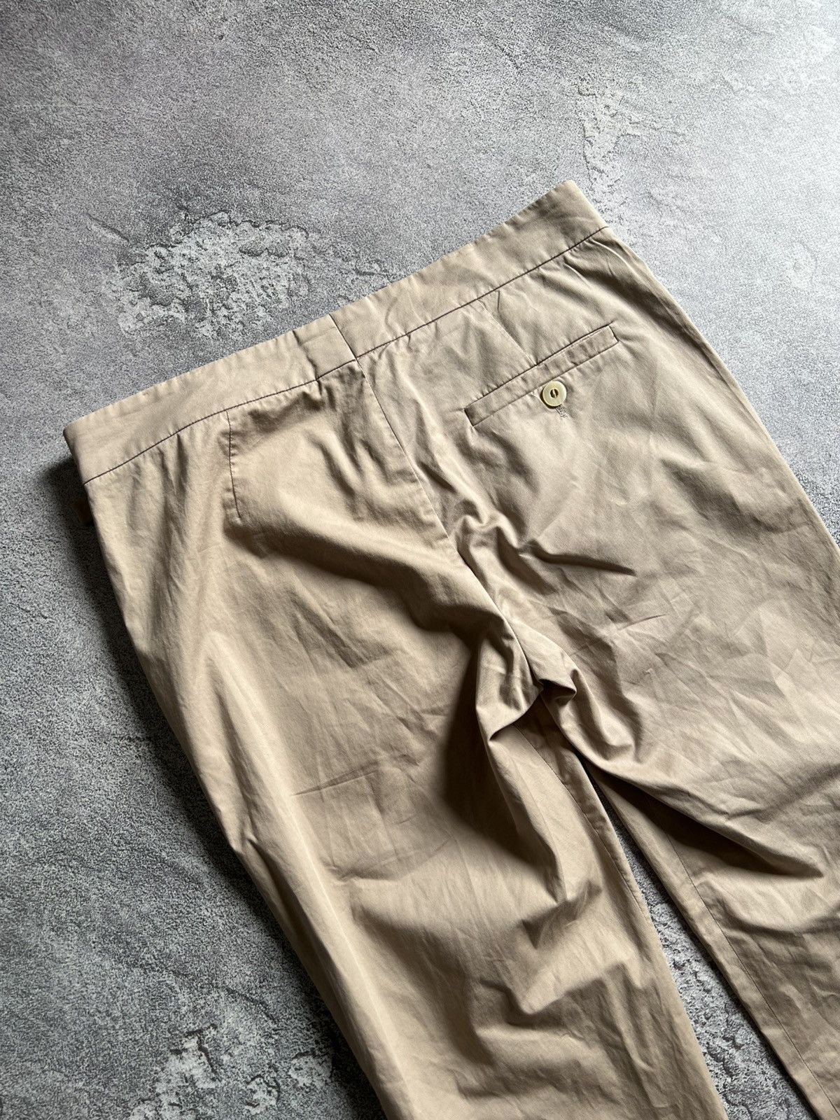 Brunello Cucinelli Brunello Cucinelli Women’s Belt Straight Leg Pants Size 44 Size 30" / US 8 / IT 44 - 5 Thumbnail