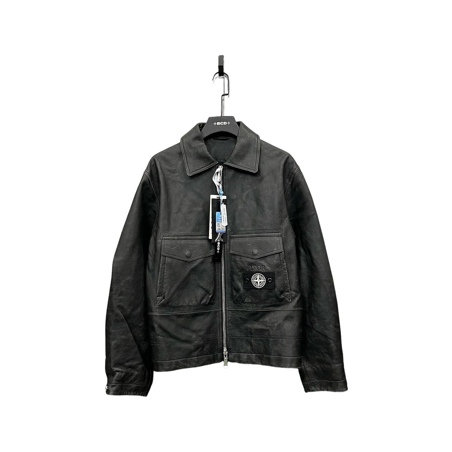 Dior Stud Homme Leather Jacket 44 XS Dior | Grailed